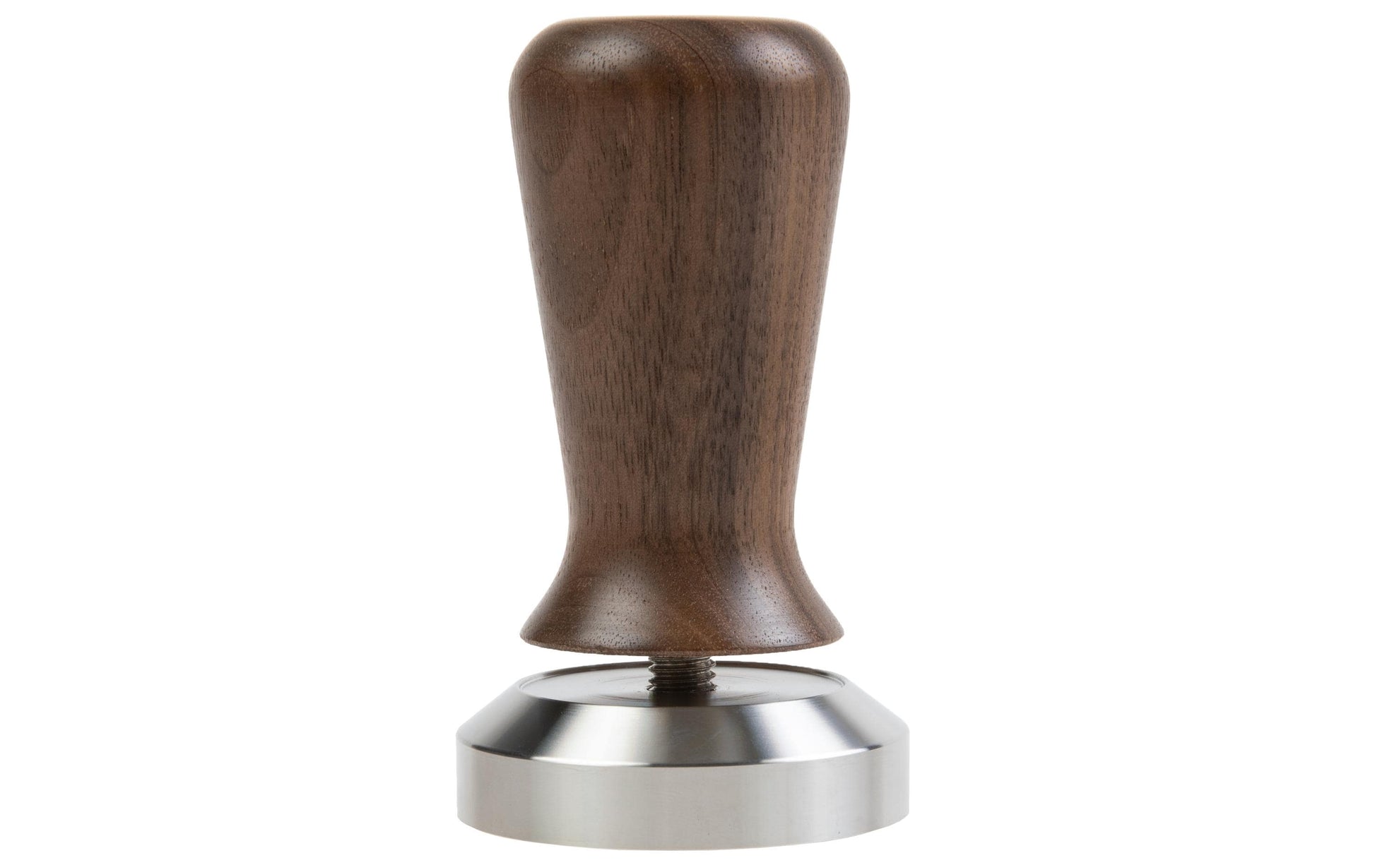 Furber. Furber – Stampfer Ø 5,8 × 5,8 cm, Edelstahl/Walnuss, Dunkelbraun/Silber