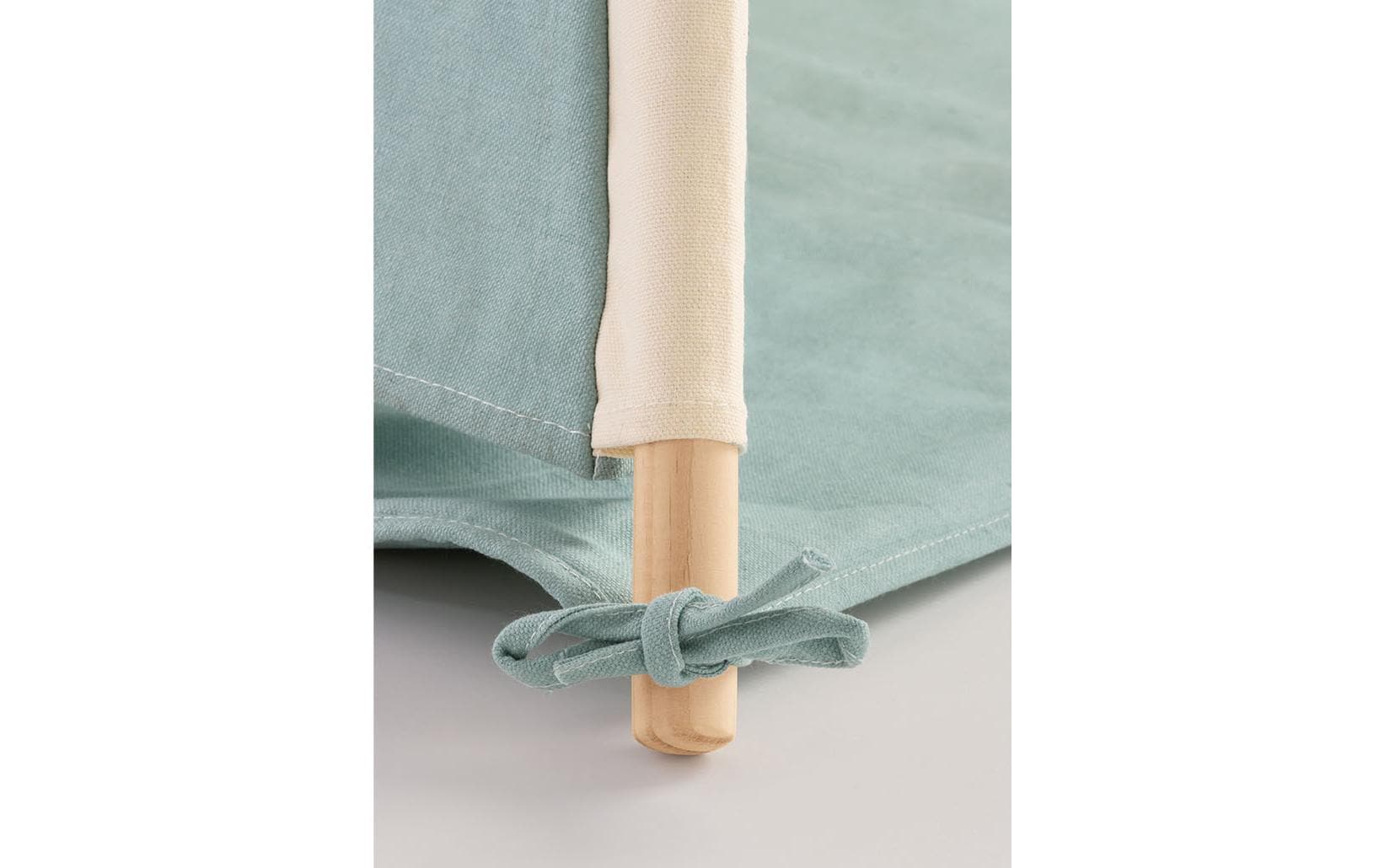 Pinolino Kinderträume Zelt Tipi Yuma – 120 × 120 × 155 cm – ab 3 J. – Baumwolle/Polyester/Holz