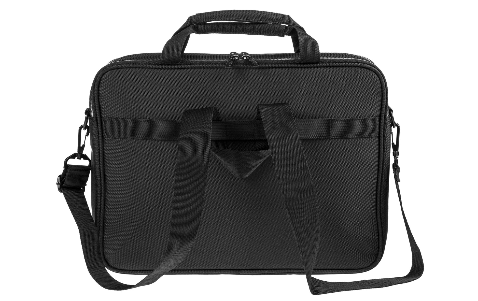 ONIT Notebook-Tasche bis 15,6" – Trolley-Band, 600D rPET – Schwarz