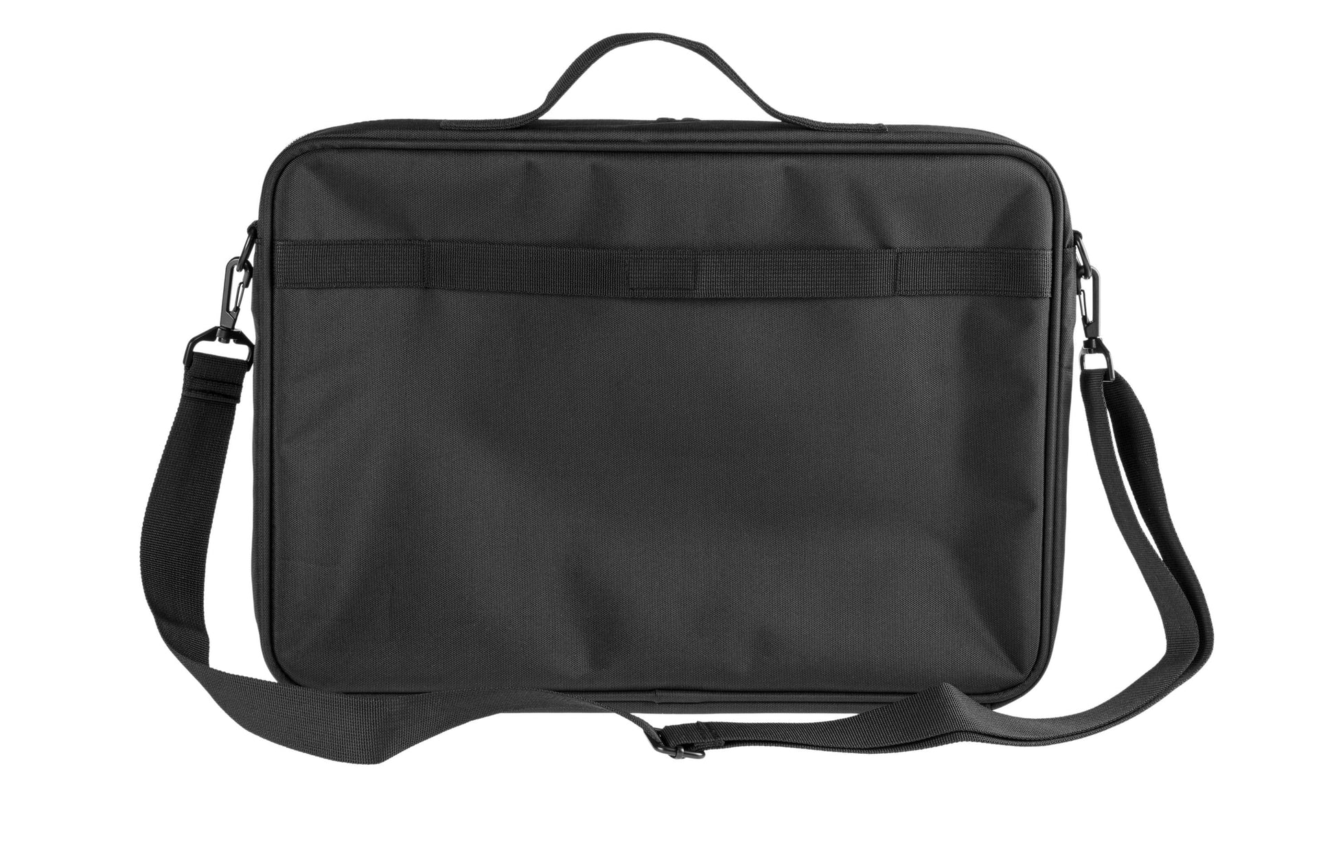 ONIT Notebook-Tasche bis 14,1" – Trolley-Band, abnehmbarer Schultergurt – Schwarz