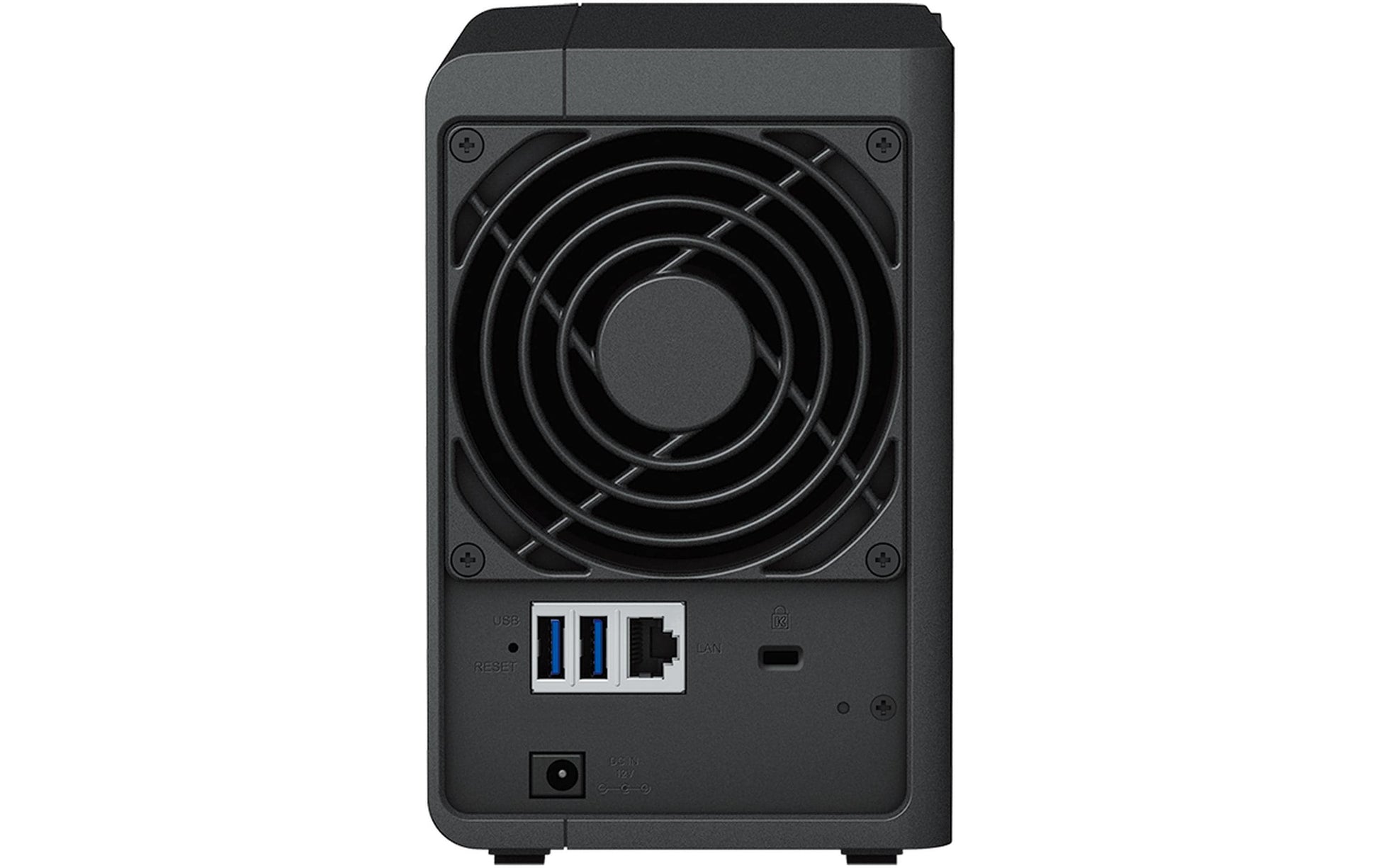 Synology DS223 – 2-Bay Desktop NAS – Realtek RTD1619B, 2 GB RAM, 1GbE, DSM, 12 TB HDD vorinstalliert