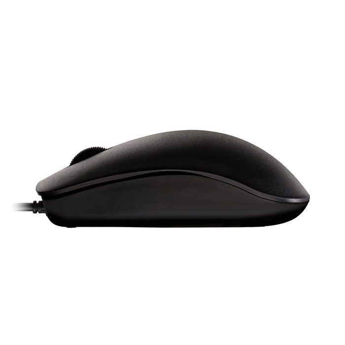 CHERRY MC 1000 Maus – kabelgebunden, USB-A, 1'200 dpi, 3 Tasten, beidhändig, schwarz