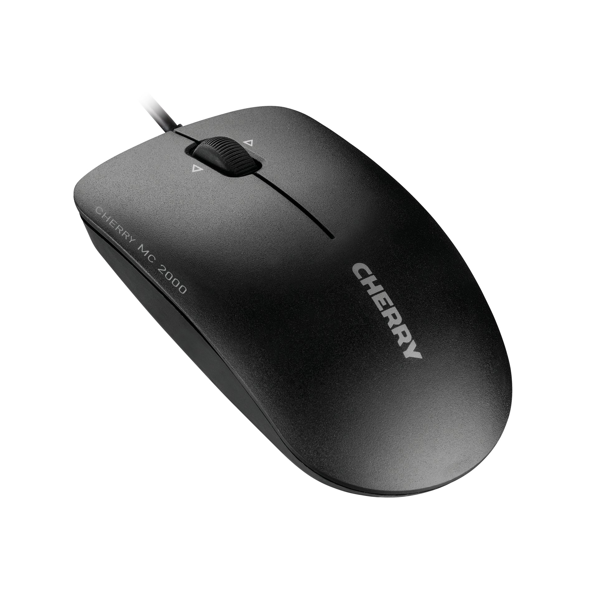 CHERRY MC 2000 Maus – kabelgebunden, USB-A, 1'600 dpi, 3 Tasten, beidhändig, schwarz