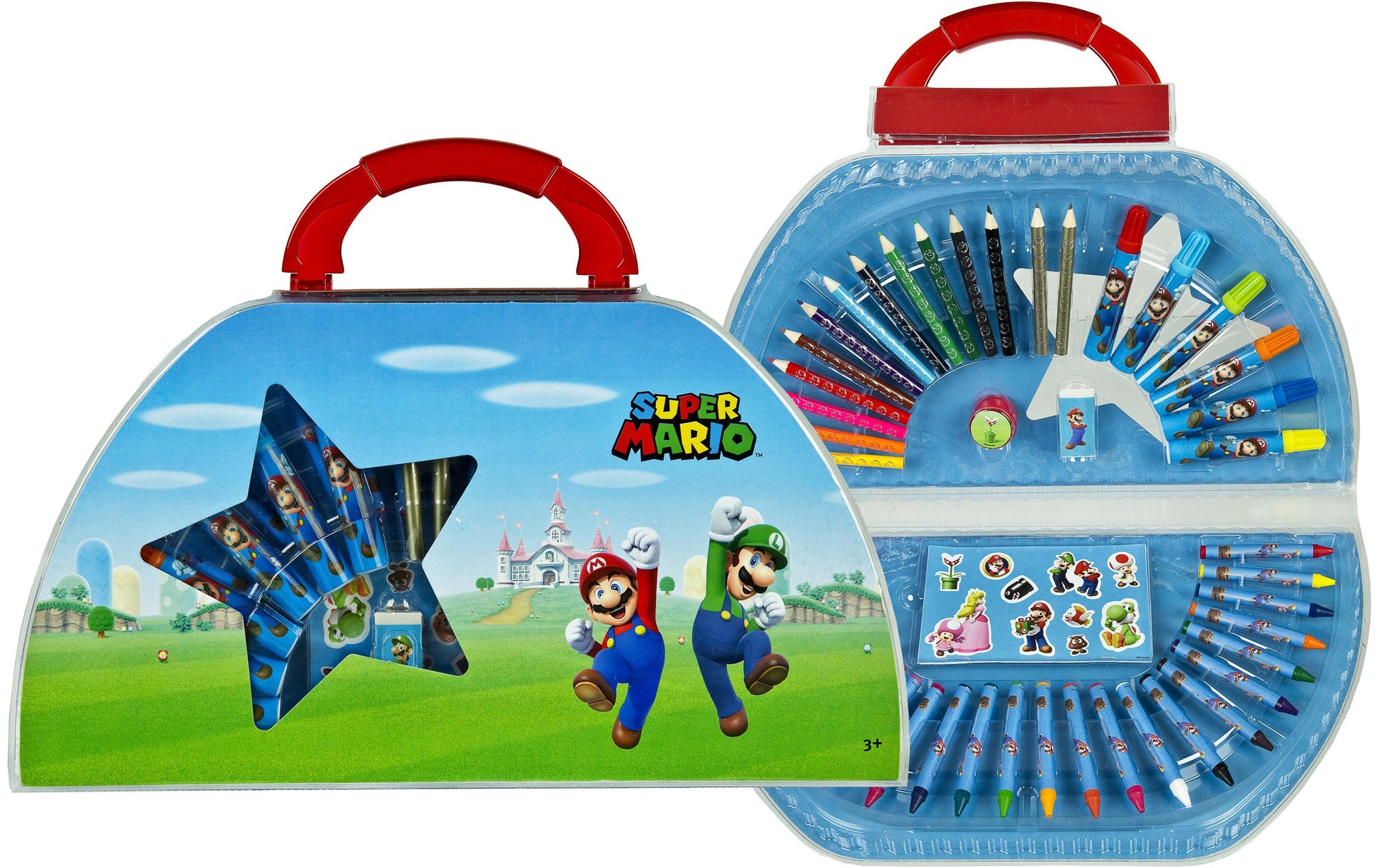Undercover Bastelset (Malkoffer) Super Mario – 51-teilig – Ab 11 Jahren