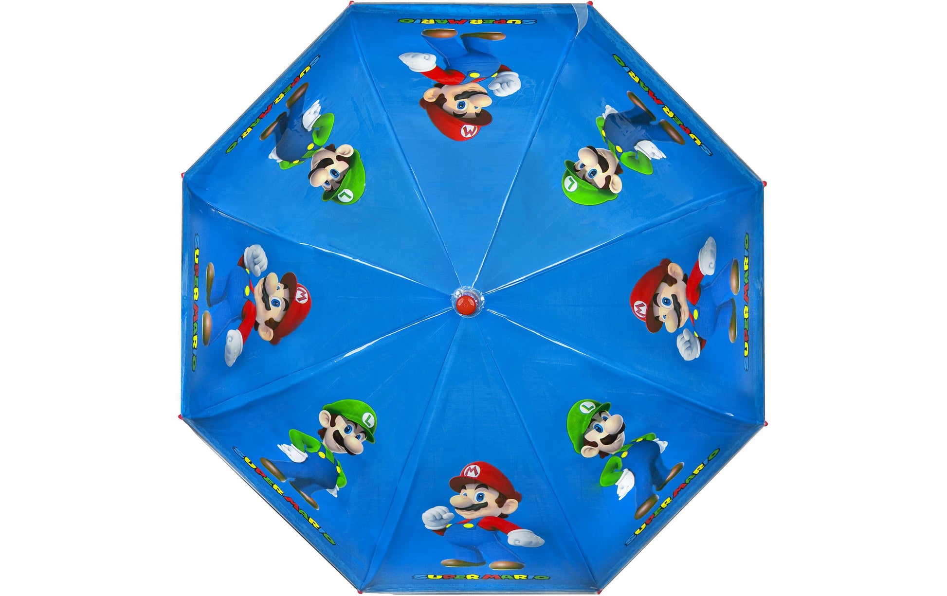 Undercover Stockschirm – Ø 69 cm, L 66 cm – mehrfarbig Super Mario