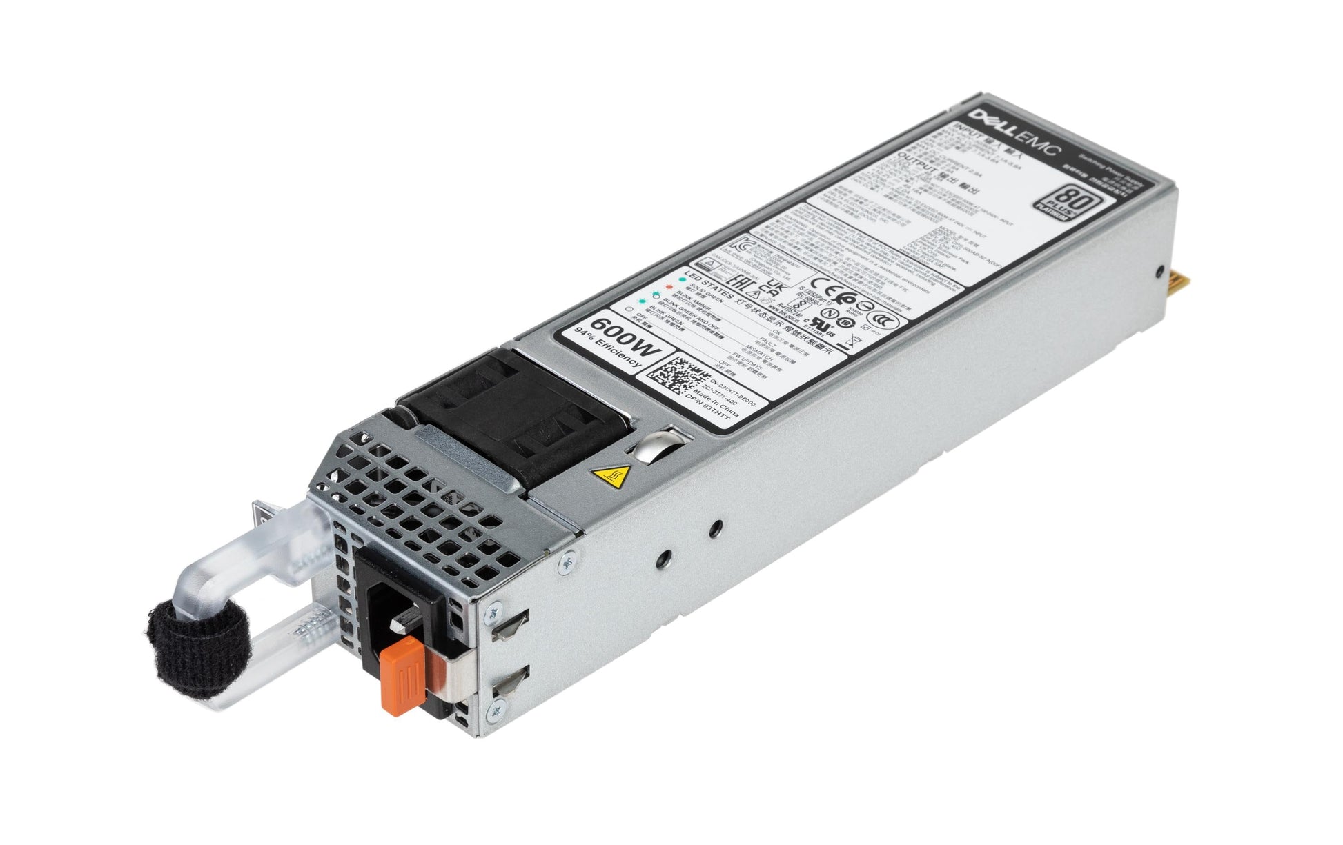 Dell Netzteil – 600 W – für PowerEdge R350, PowerEdge R450, PowerEdge R550 und andere