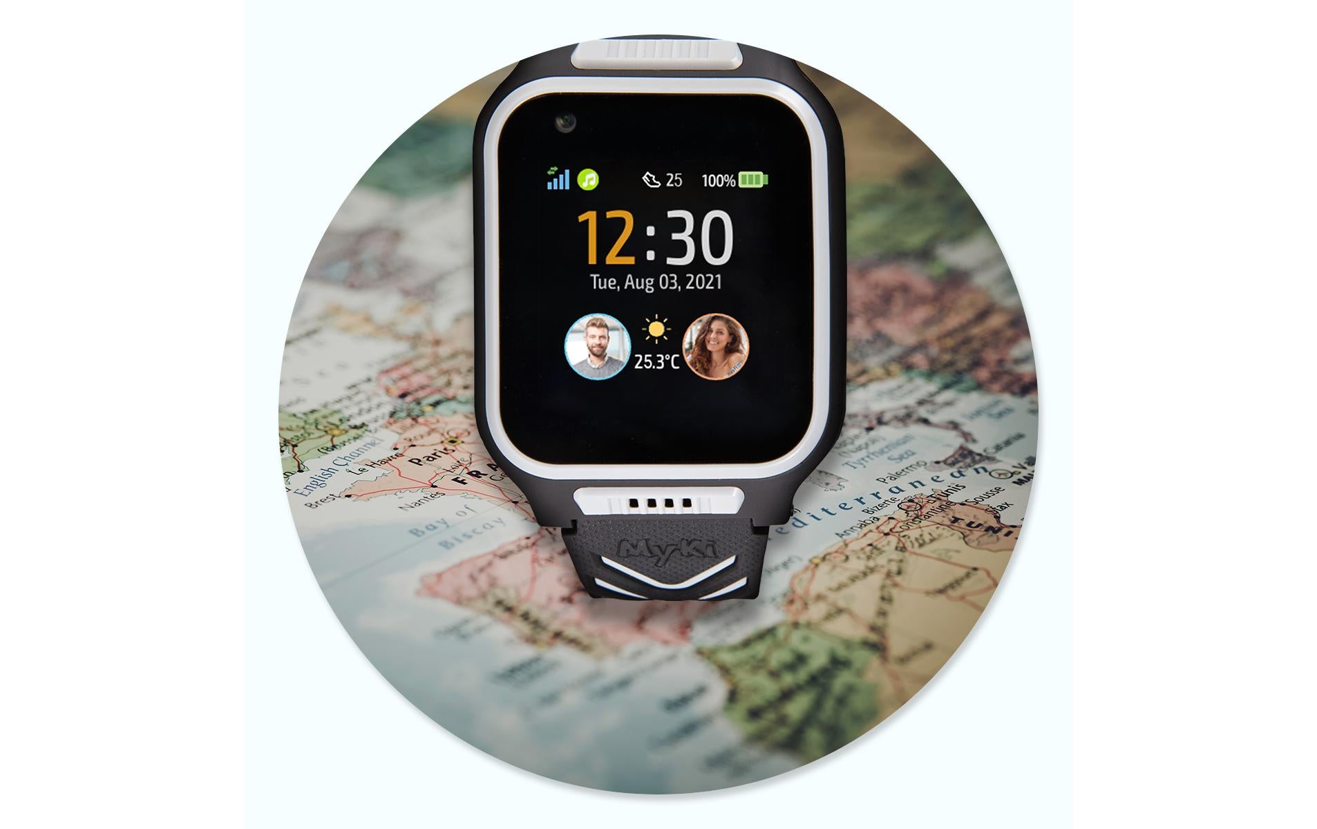 MyKi 4 – Kinder-Smartwatch – 41 mm, LTE + GPS, 1,4", IP67, Pink