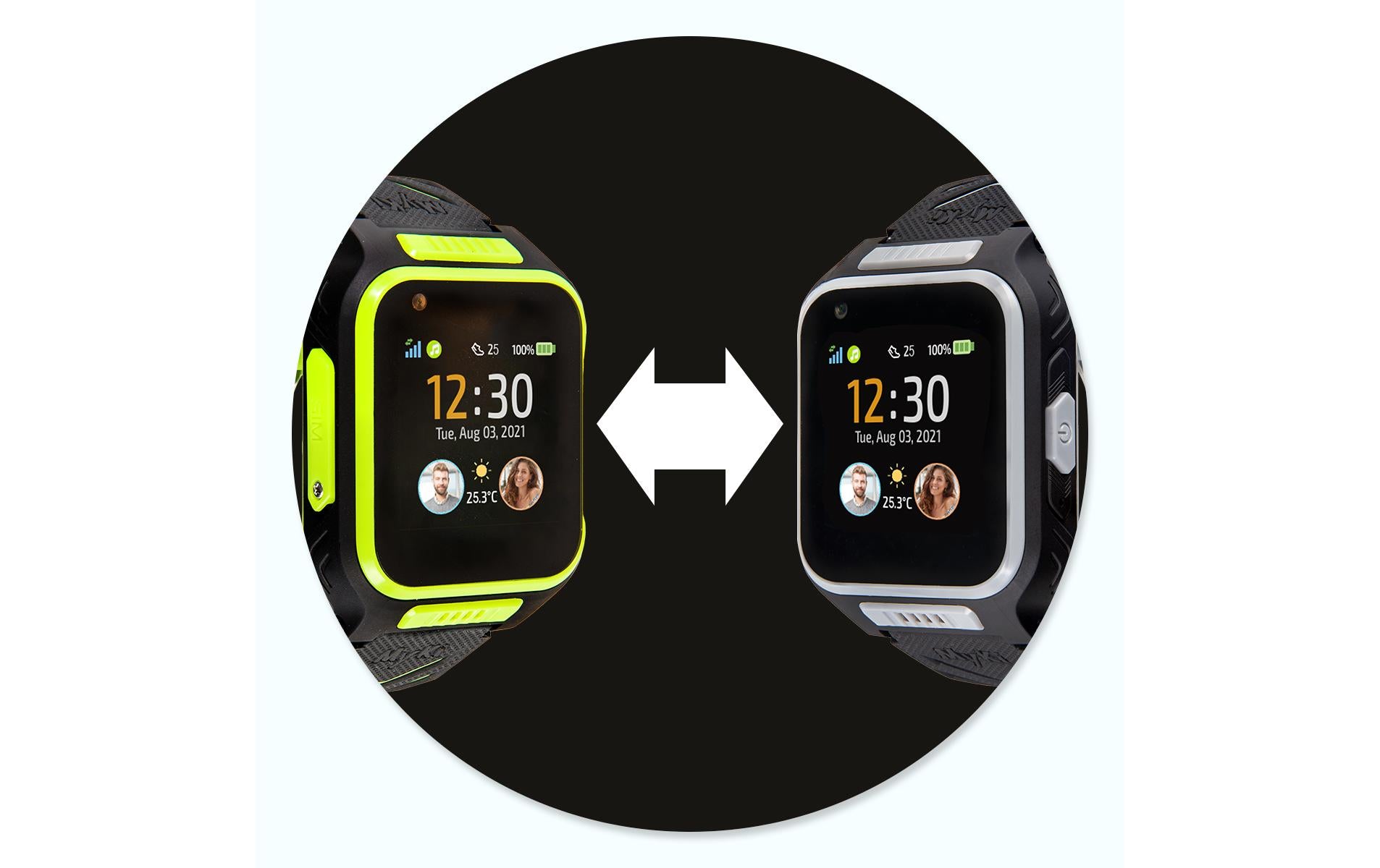 MyKi 4 – Kinder-Smartwatch – 41 mm, LTE + GPS, 1,4", IP67, Pink