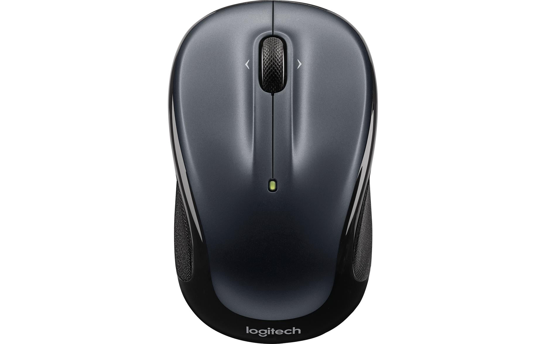 Logitech M325s – Maus – Kabellos (2,4 GHz), beidhändig, Schwarz