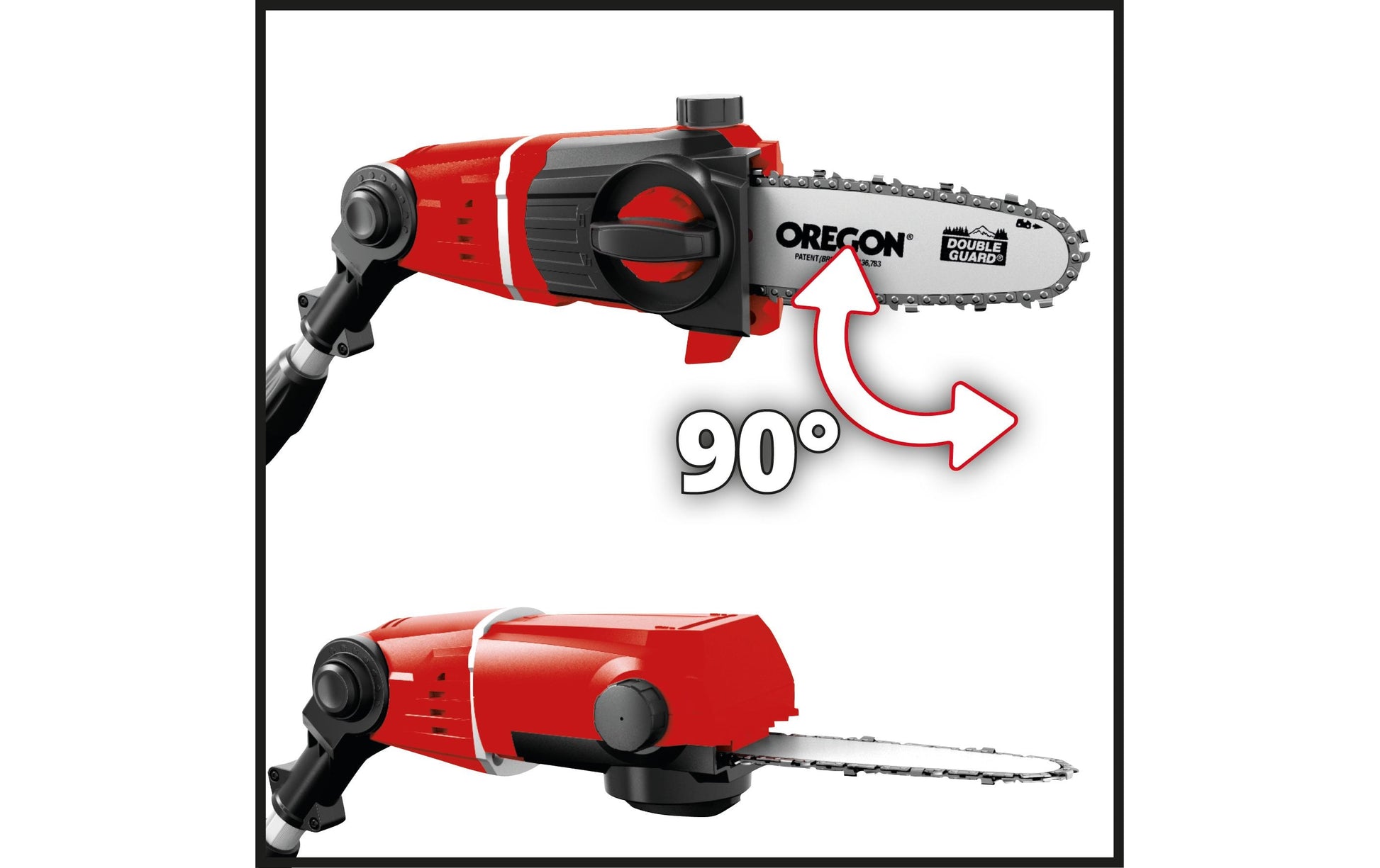 Einhell GE-HH 18 Li T Akku-Hochentaster – 18 V – Schwertlänge 200 mm – inkl. Akku & Ladegerät – Power X-Change