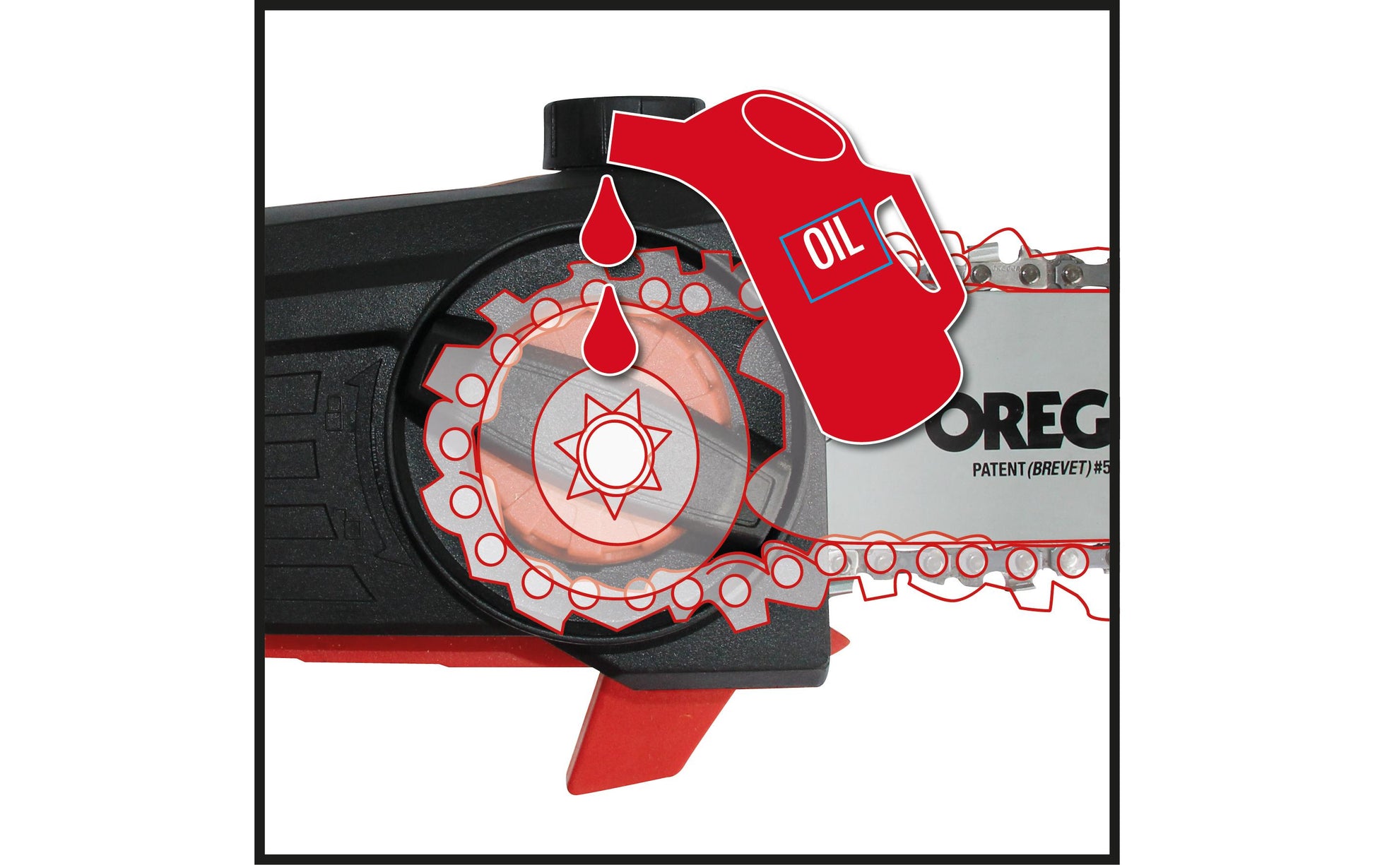 Einhell GE-HH 18 Li T Akku-Hochentaster – 18 V – Schwertlänge 200 mm – inkl. Akku & Ladegerät – Power X-Change