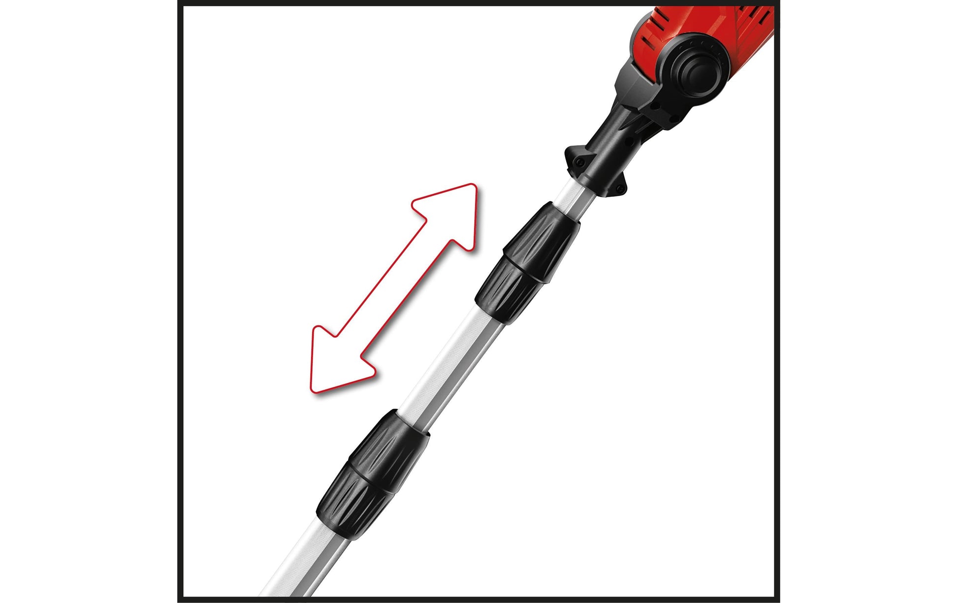 Einhell GE-HH 18/45 Akku-Hochheckenschere – 18 V – Schwertlänge 450 mm – Solo – Power X-Change