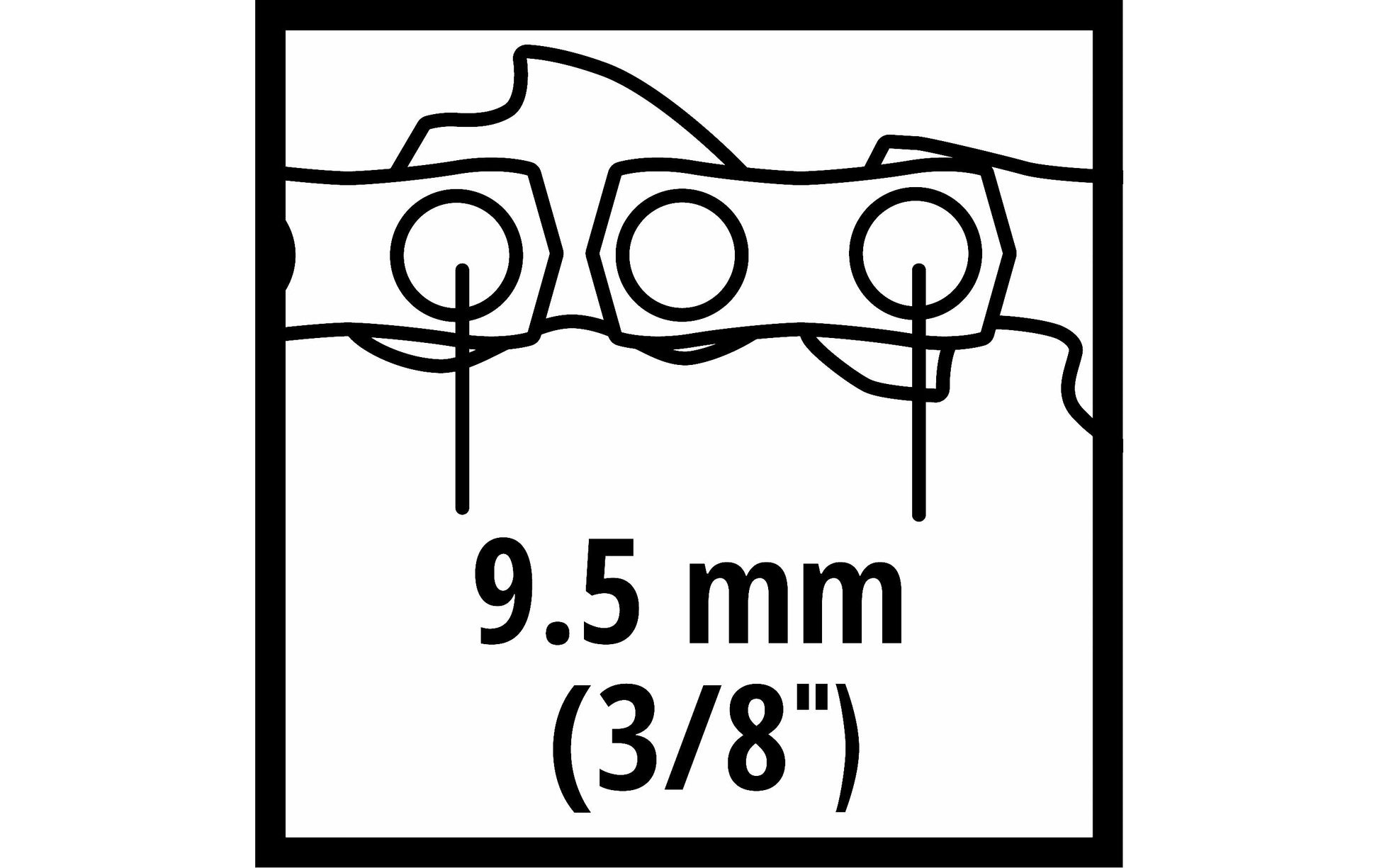 Einhell Ersatzkette 350 mm – 52 Zähne
