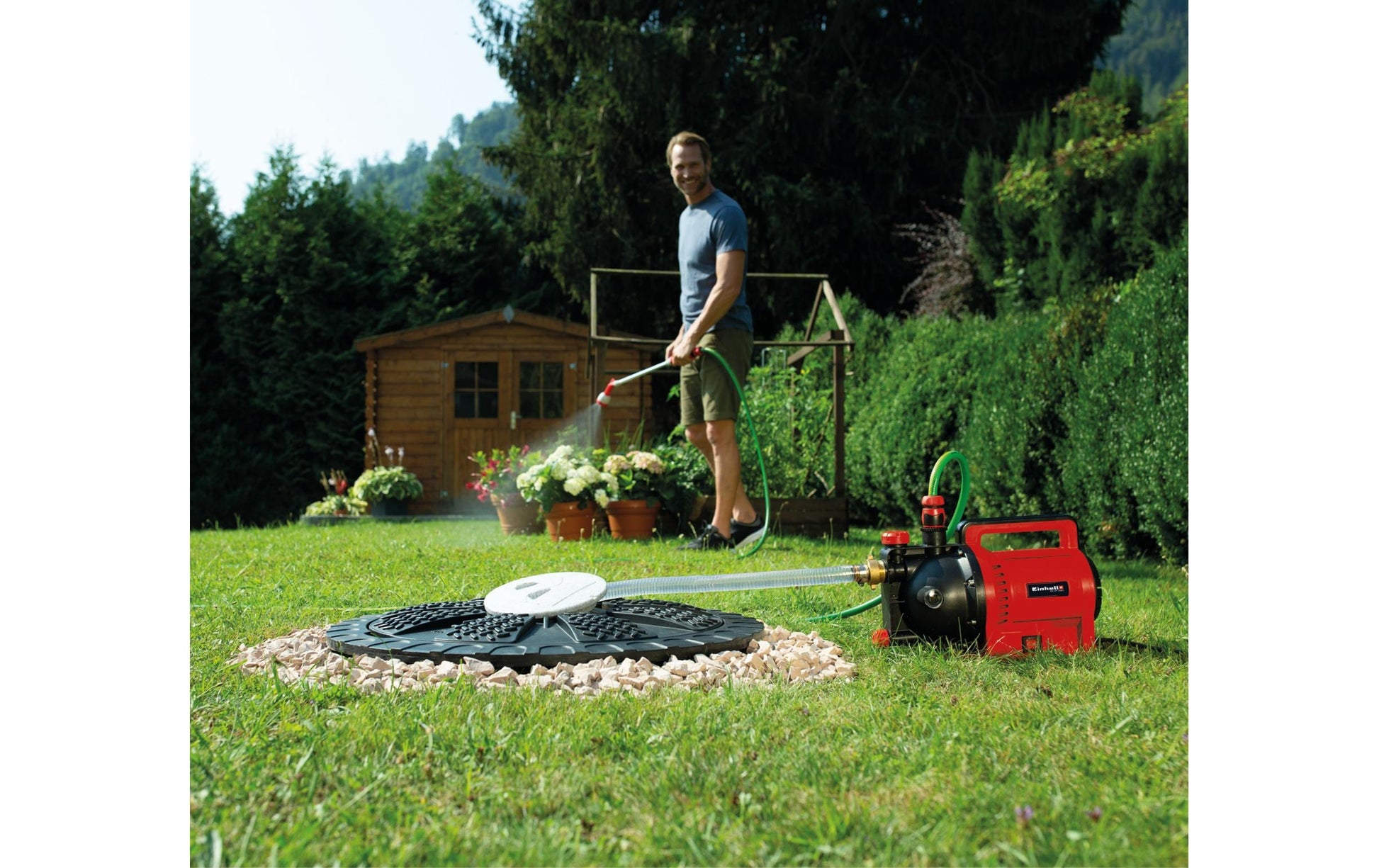 Einhell GC-GP 1045 Gartenpumpe – 1050 W, 4500 l/h, 48 m, 220–240 V