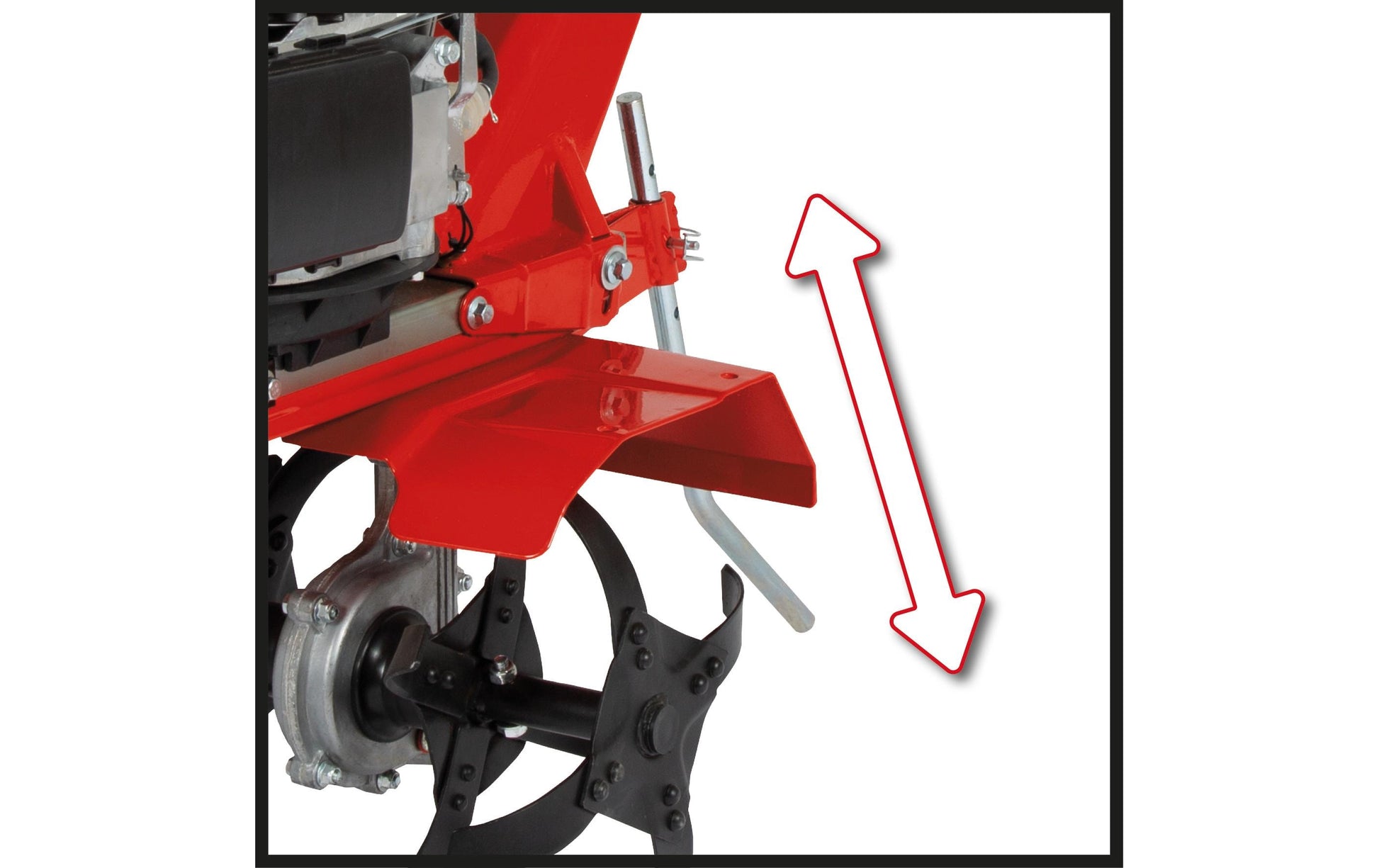 Einhell Benzin-Bodenhacke GC-MT 2236 – Arbeitsbreite 36 cm, Betriebsart Benzin