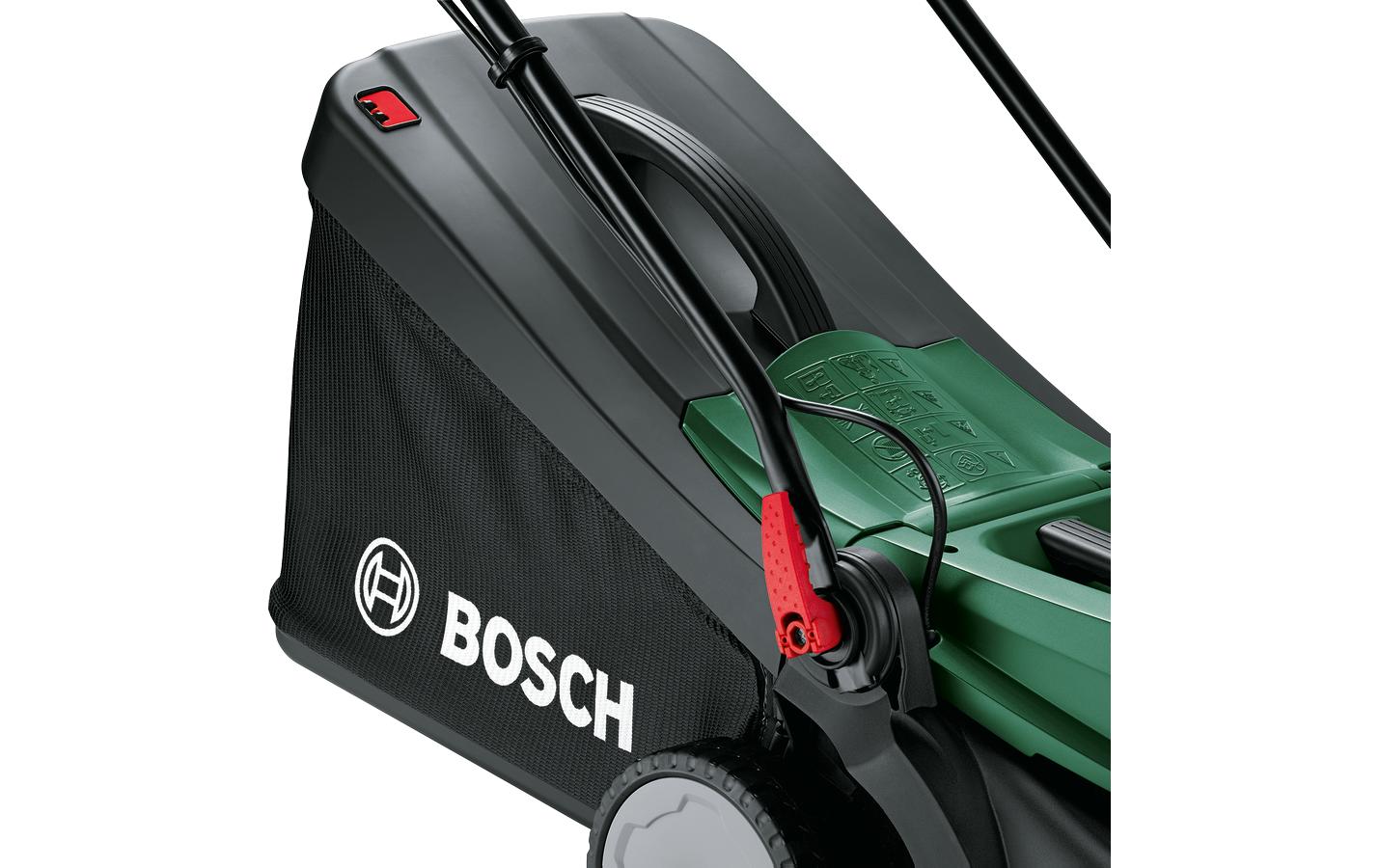 Bosch UniversalRotak Rasenmäher, bürstenlos – 36 V (2×18 V) – Schnittbreite 37 cm – 40 l – Solo – POWER FOR ALL
