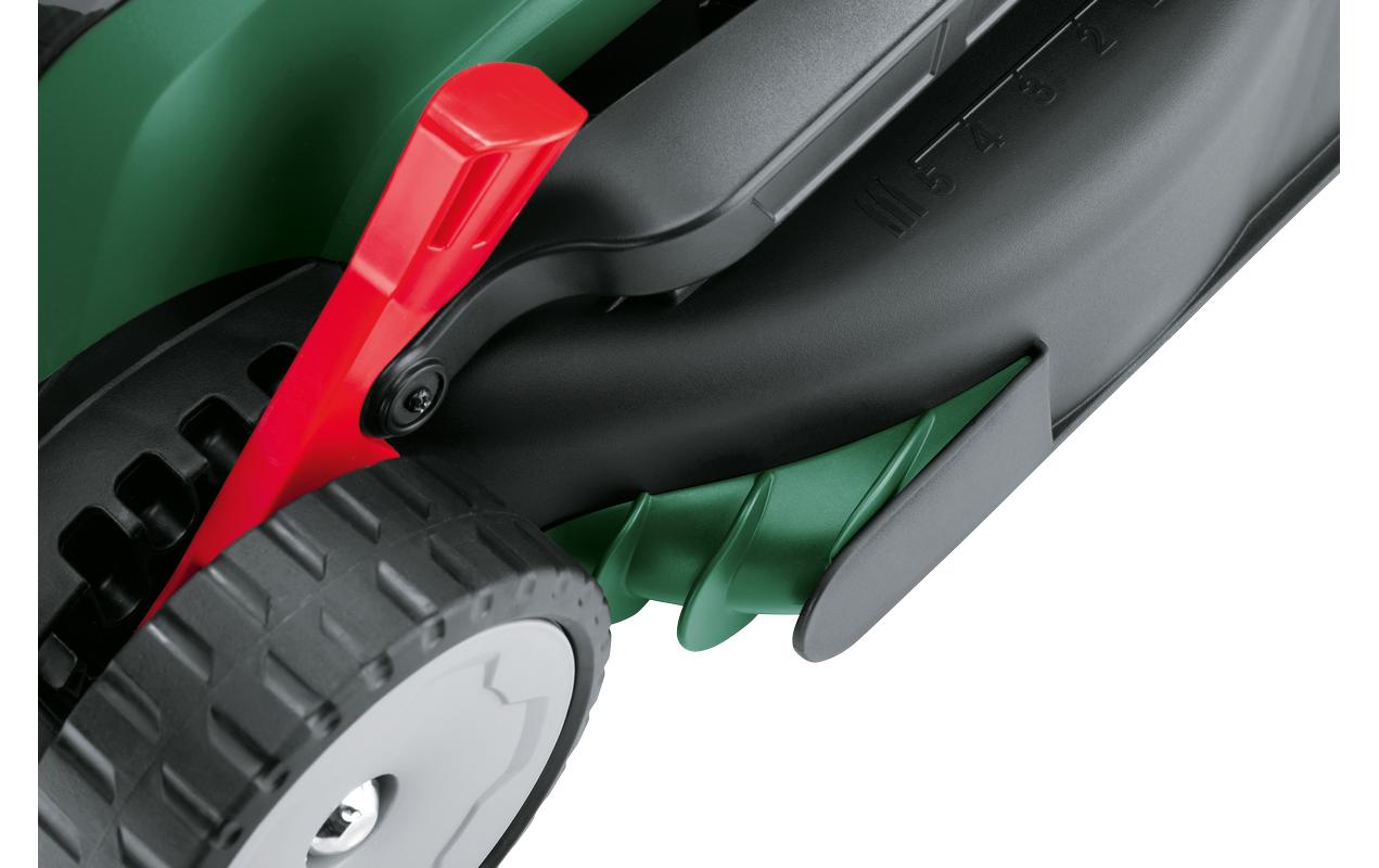 Bosch UniversalRotak Rasenmäher, bürstenlos – 36 V (2×18 V) – Schnittbreite 37 cm – 40 l – Solo – POWER FOR ALL
