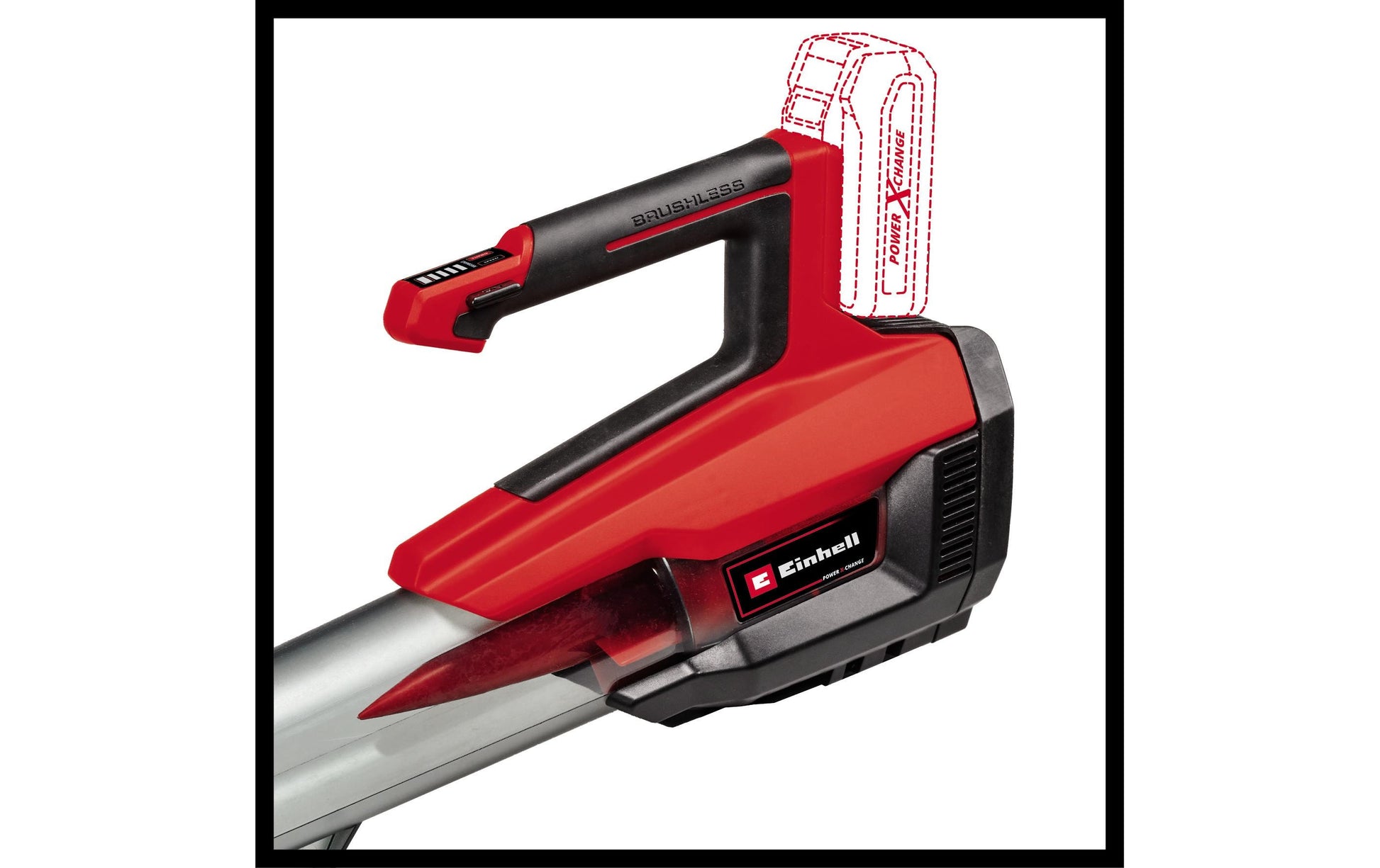 Einhell professional Einhell GP-LB 18/200 Li GK Akku-Laubbläser – 18 V – 200 km/h – Solo – Power X-Change