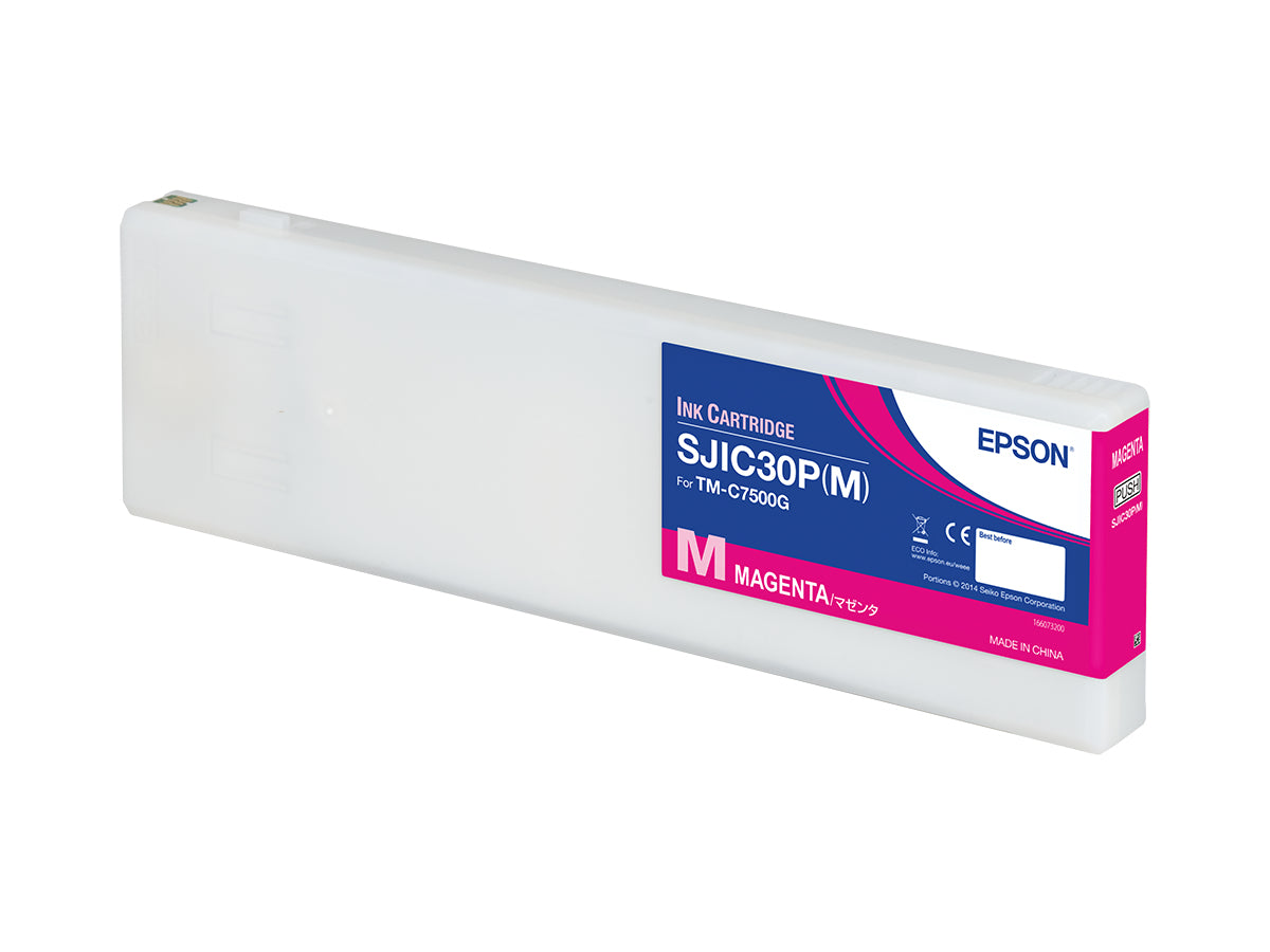 Epson Tintenpatrone SJIC30P(M), Magenta, Original – für ColorWorks C7500G