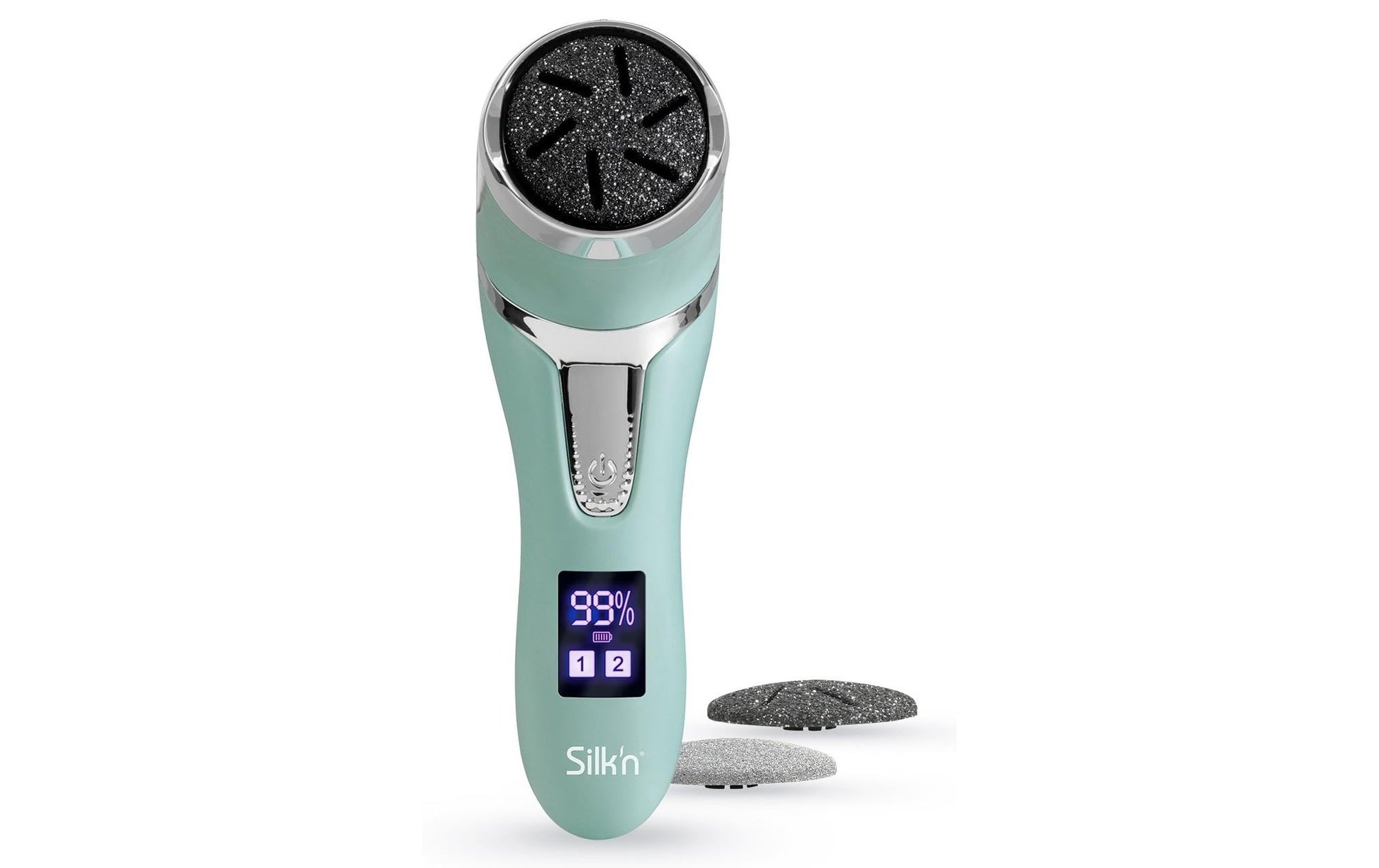 Silk'n Hornhautentferner Fresh Pedi – wiederaufladbar, 110 min Laufzeit – Mint