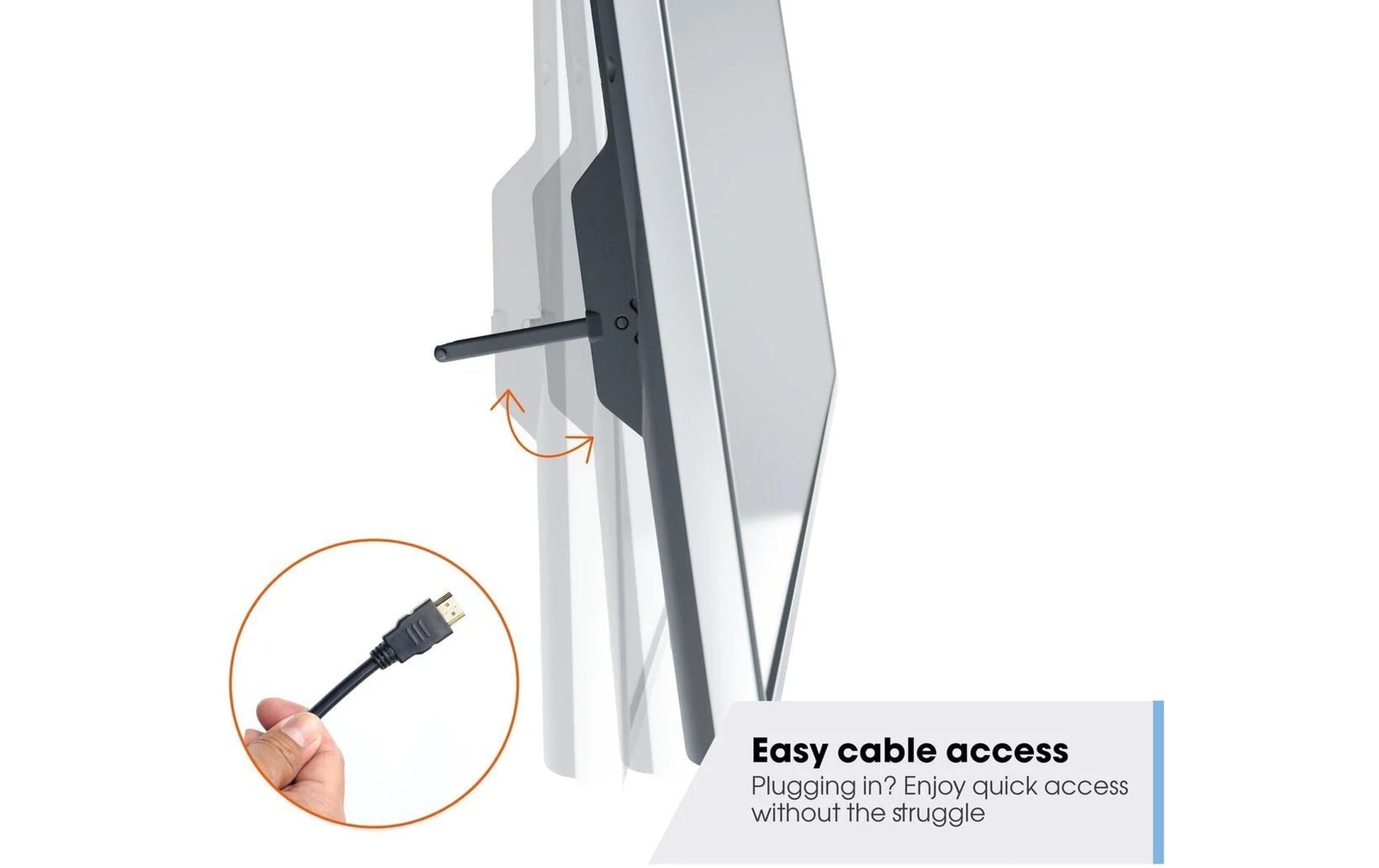 Vogel's Vogels 6VO TVM 34055BSP – Wandhalterung, fix, für 32", VESA 100×200, bis 50 kg, schwarz