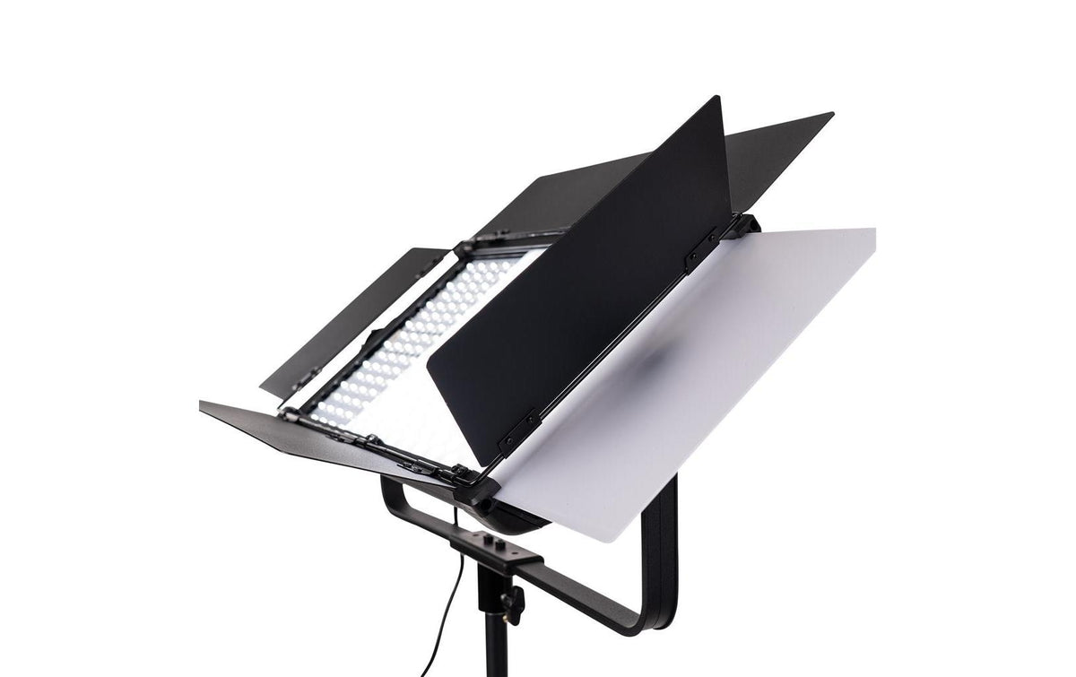 Dörr DLP-100W KIT Dauerlicht – 100 W, 10000 Lux, 3200–5500 K, CRI 95 – dimmbar – Schwarz – 2er-Pack
