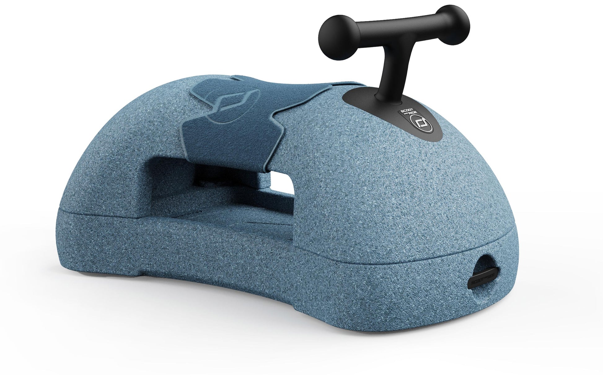 Scoot & Ride Just 4 Motion Rutschfahrzeug – ab 6 Monaten – max. 20 kg, 4 Räder – blau, EPP