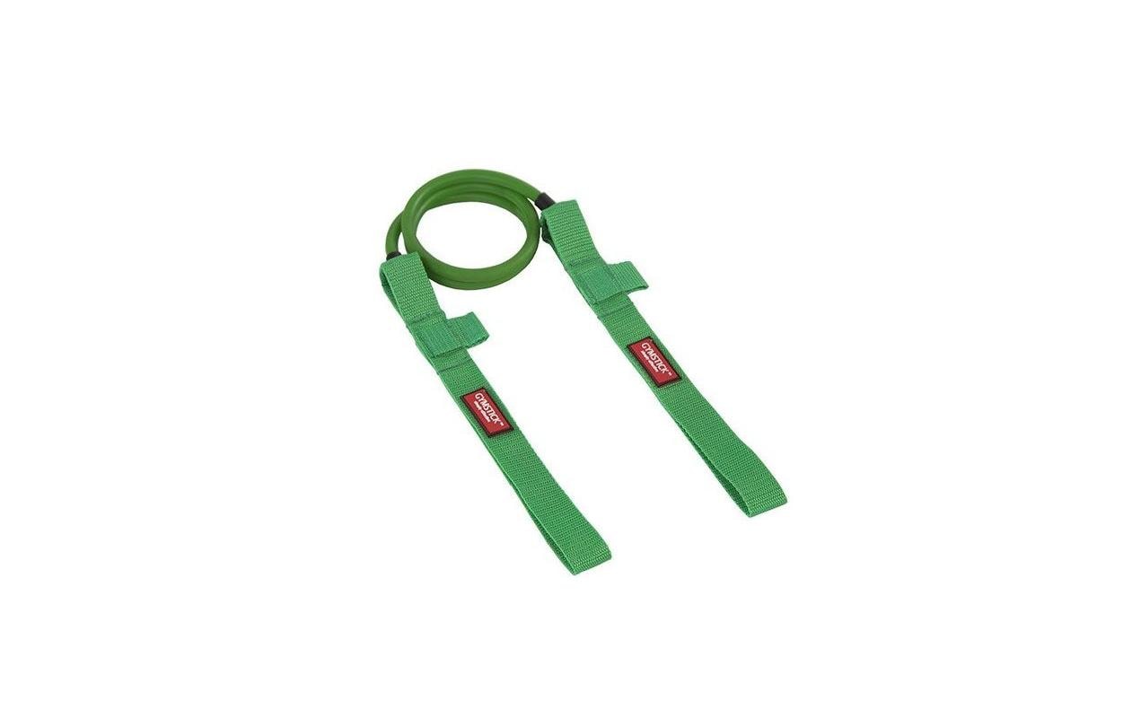 Gymstick Gummibänder – 28 × 1100 mm, grün, Nylon, Polypropylen, TPR, 70 g