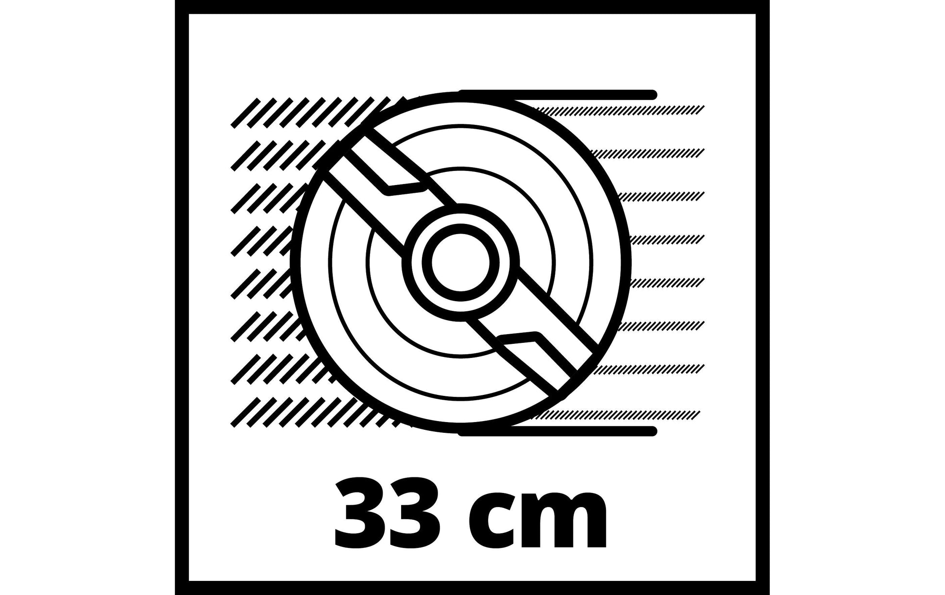 Einhell GE-CM 36/33 Li Akku-Rasenmäher – 33 cm Schnittbreite – 2×2,5 Ah & Ladegerät – Power X-Change