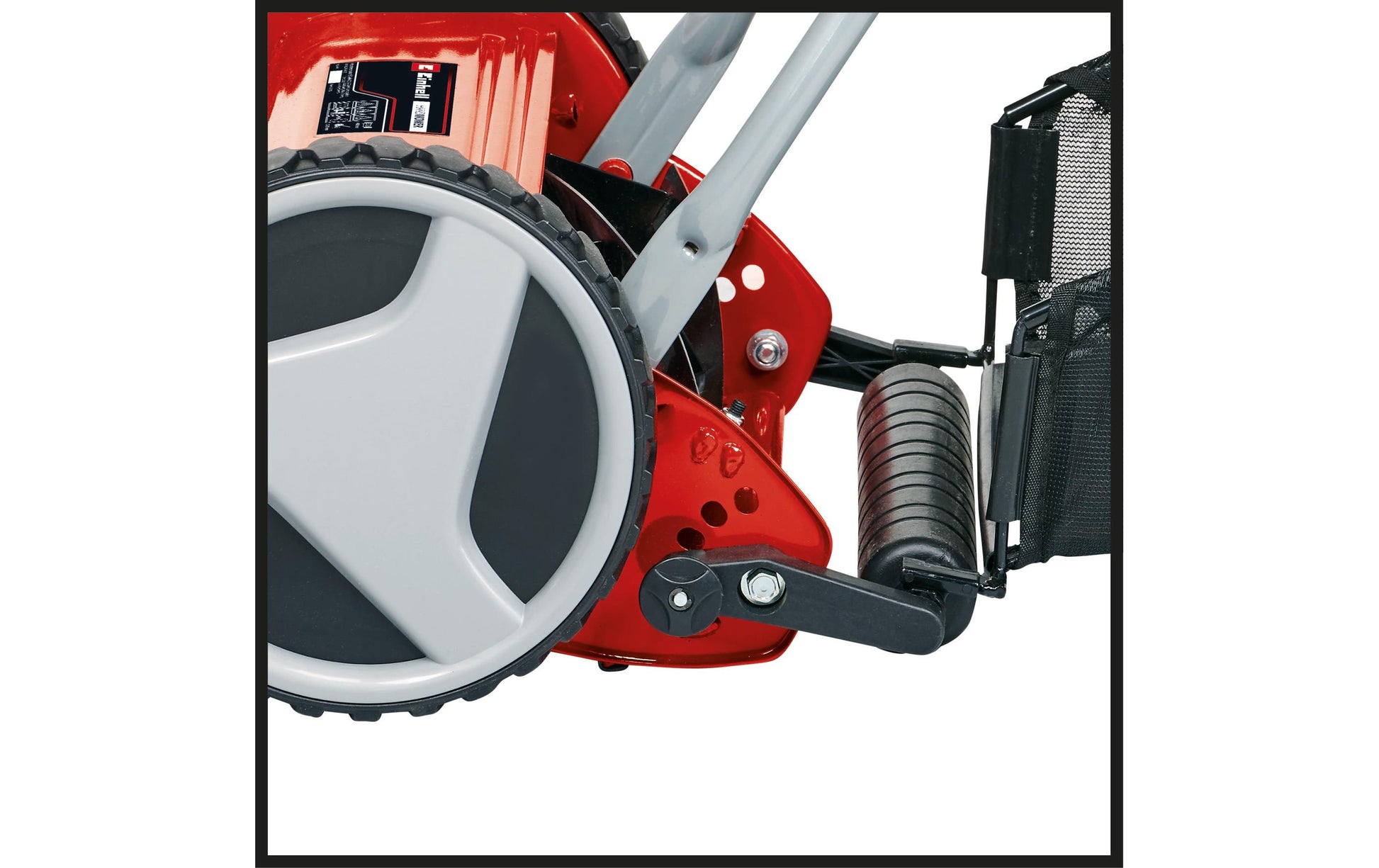 Einhell GC-HM 300 Handrasenmäher – Schnittbreite 300 mm, Schnitthöhe 130–370 mm
