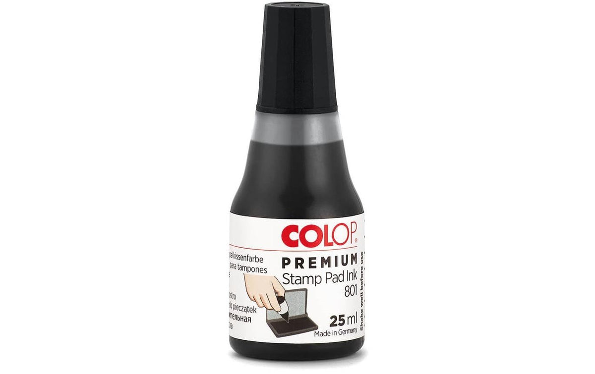 Colop Stempelfarbe – 25 ml – Schwarz
