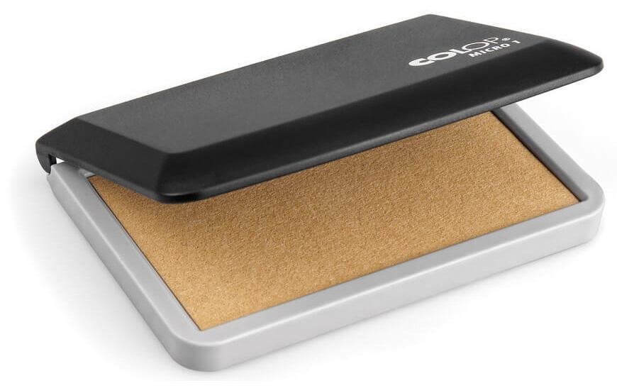 Colop Micro 1 – Stempelkissen ungetränkt 90 × 50 mm – Kunststoffgehäuse