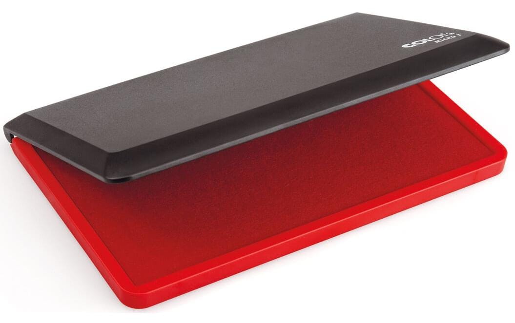 Colop Micro 3 – Stempelkissen 160 × 90 mm – Rot, Kunststoffgehäuse