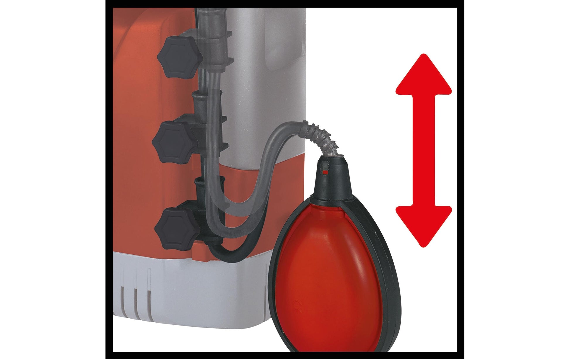 Einhell GE-SP 3046 RB Regenfasspumpe – 350 W – 4600 l/h, 11 m, Schmutz 2,5 mm – Solo