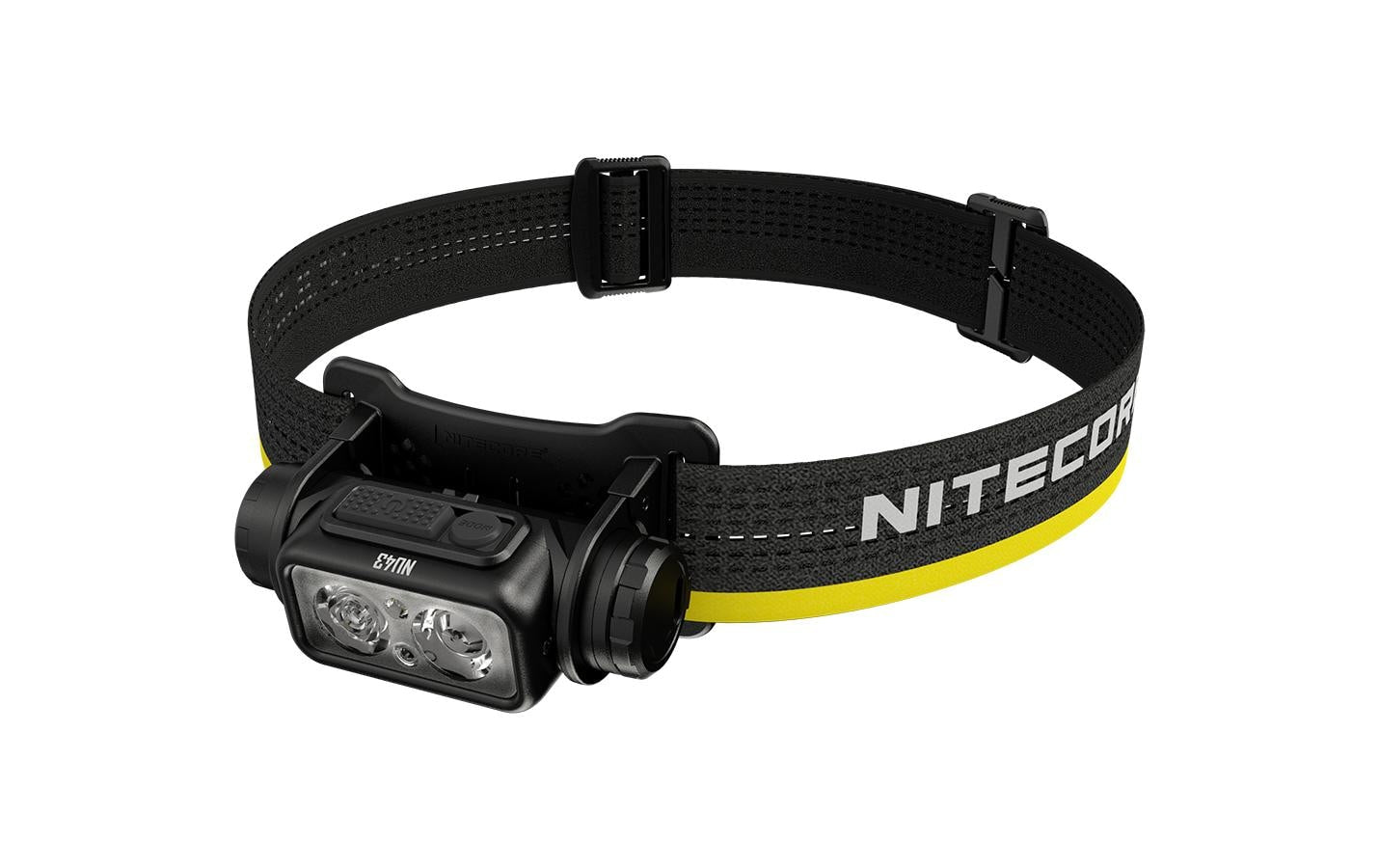 Nitecore Stirnlampe NU43 – 1400 lm, 130 m, IPX6, Laufzeit 165 h – Schwarz