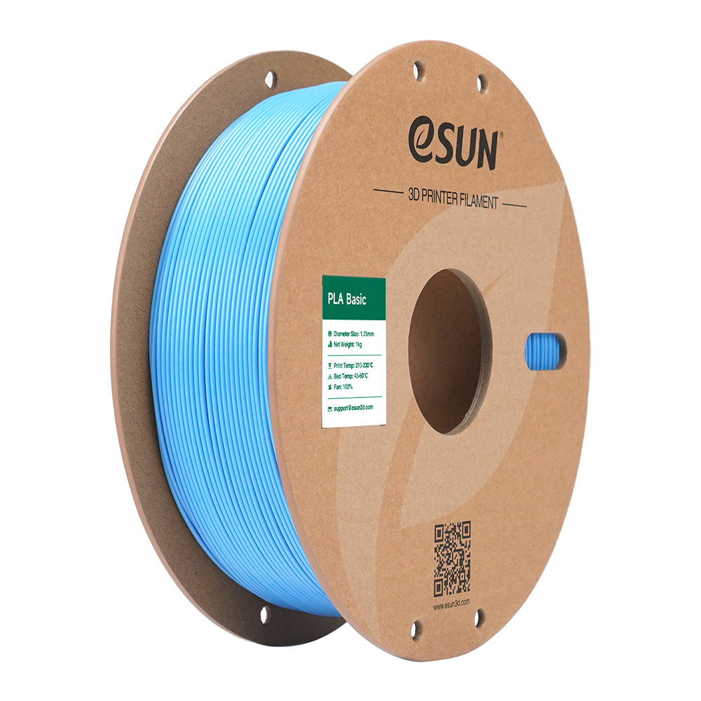 eSUN 3D-Drucker-Filament PLA 1,75 mm Hellblau, 1 kg