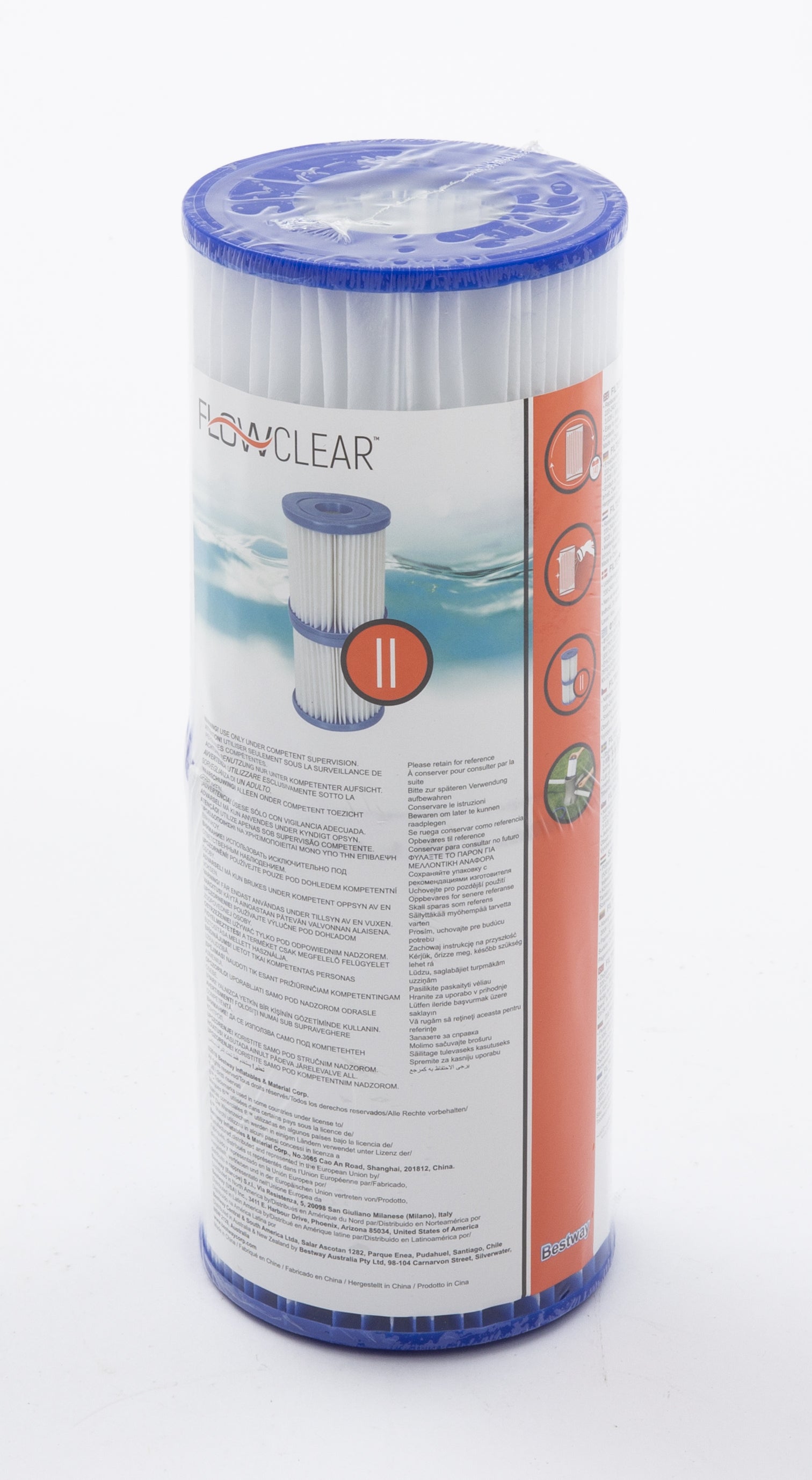 Bestway Filterkartusche VI – für 58148, 58117 – Blau, Weiss