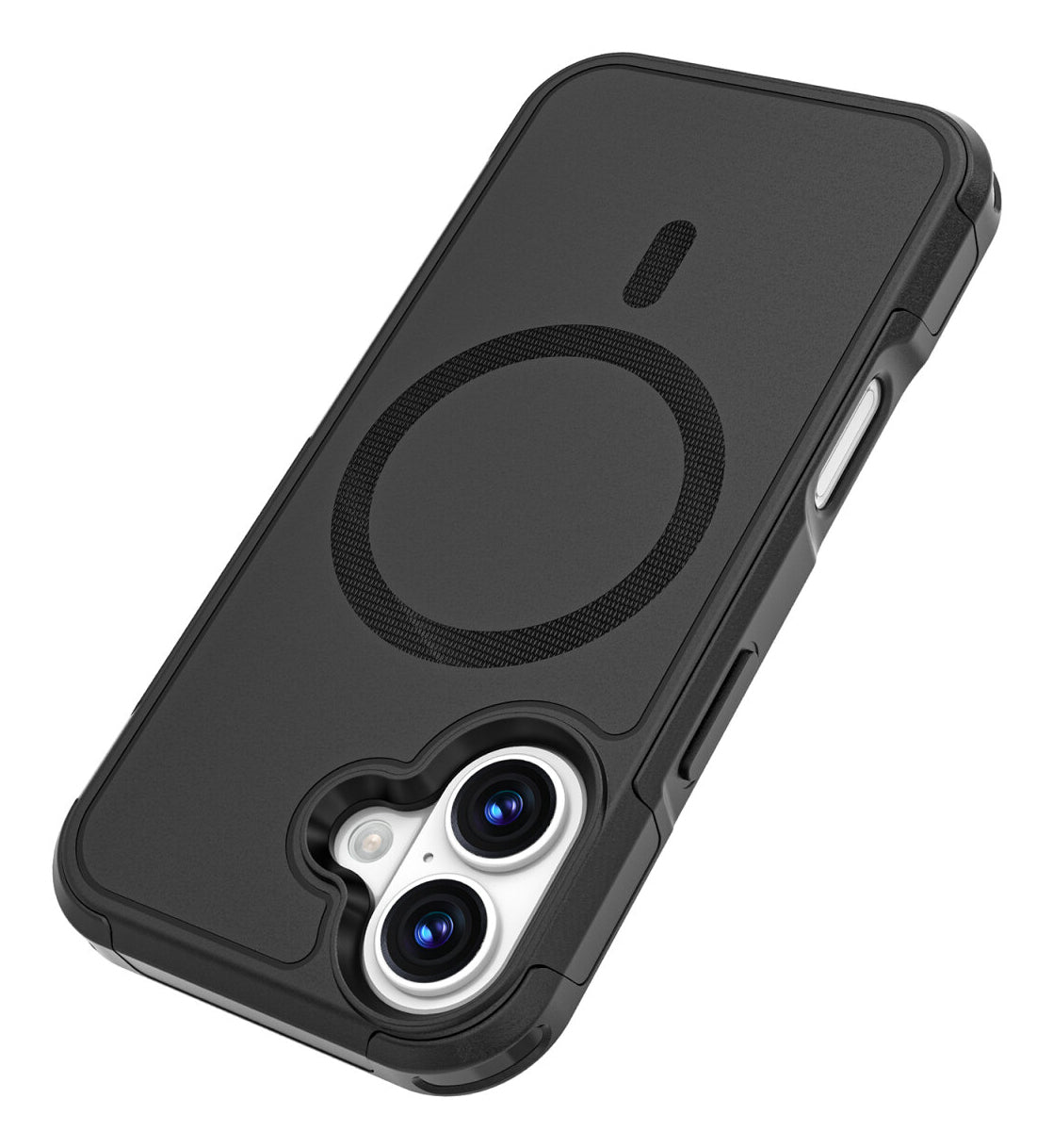 4smarts Backcover Defend – für Apple iPhone 17 – schwarz – TPU/PC – MagSafe-kompatibel, stossfest