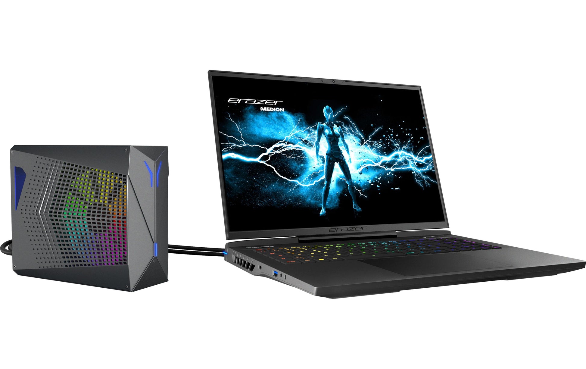 ERAZER Laptop-Wasserkühlung für Erazer Beast 16 Serie – 72 mm×165 mm, Schwarz
