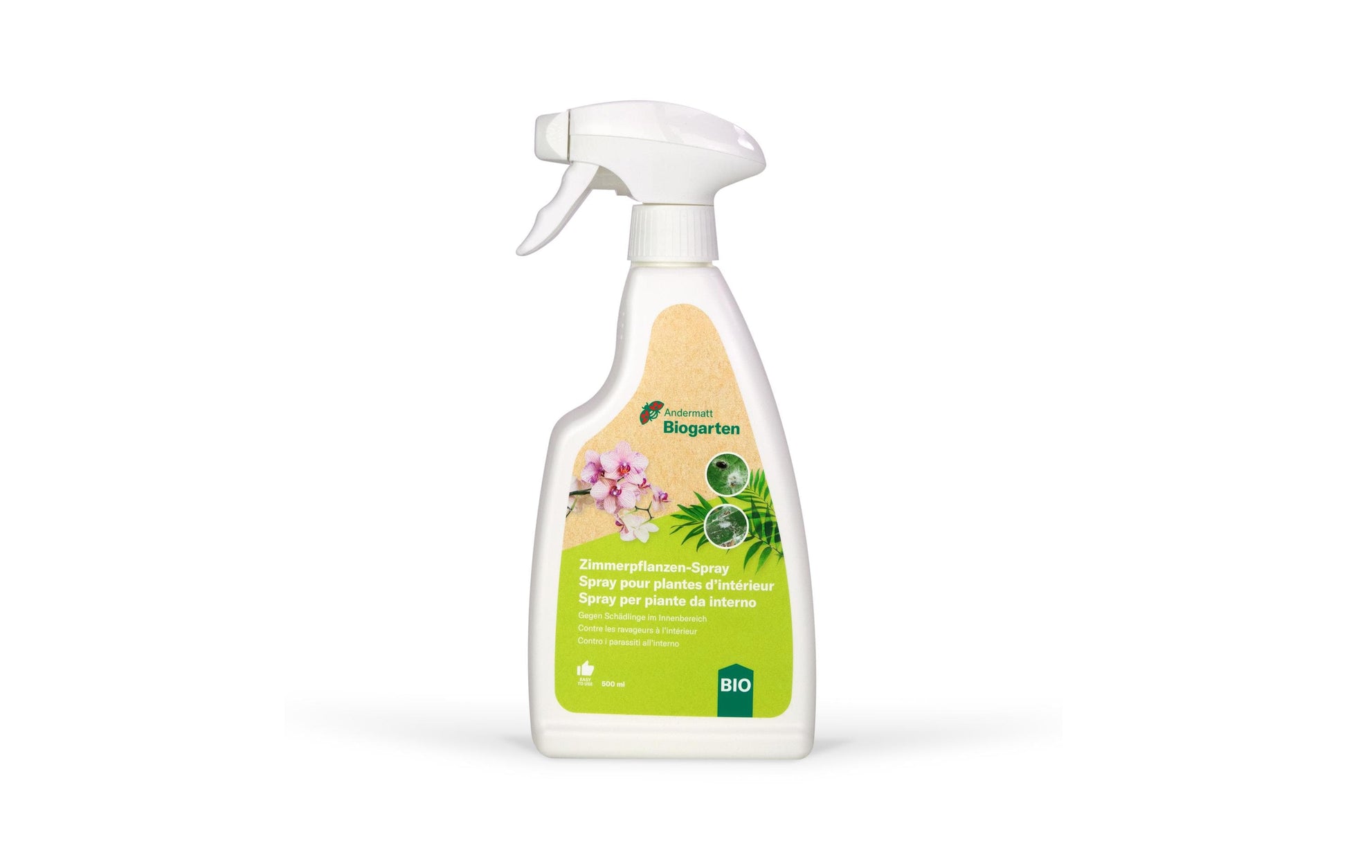 Andermatt Biogarten Insektizid Spray – 500 ml – für Zimmerpflanzen (innen)