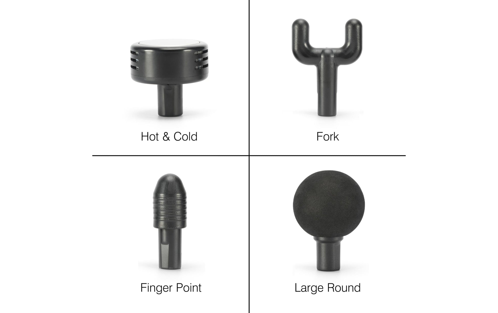 Bodi-Tek Massagepistole – Akkubetrieb, Vibrationsmassage, Schwarz