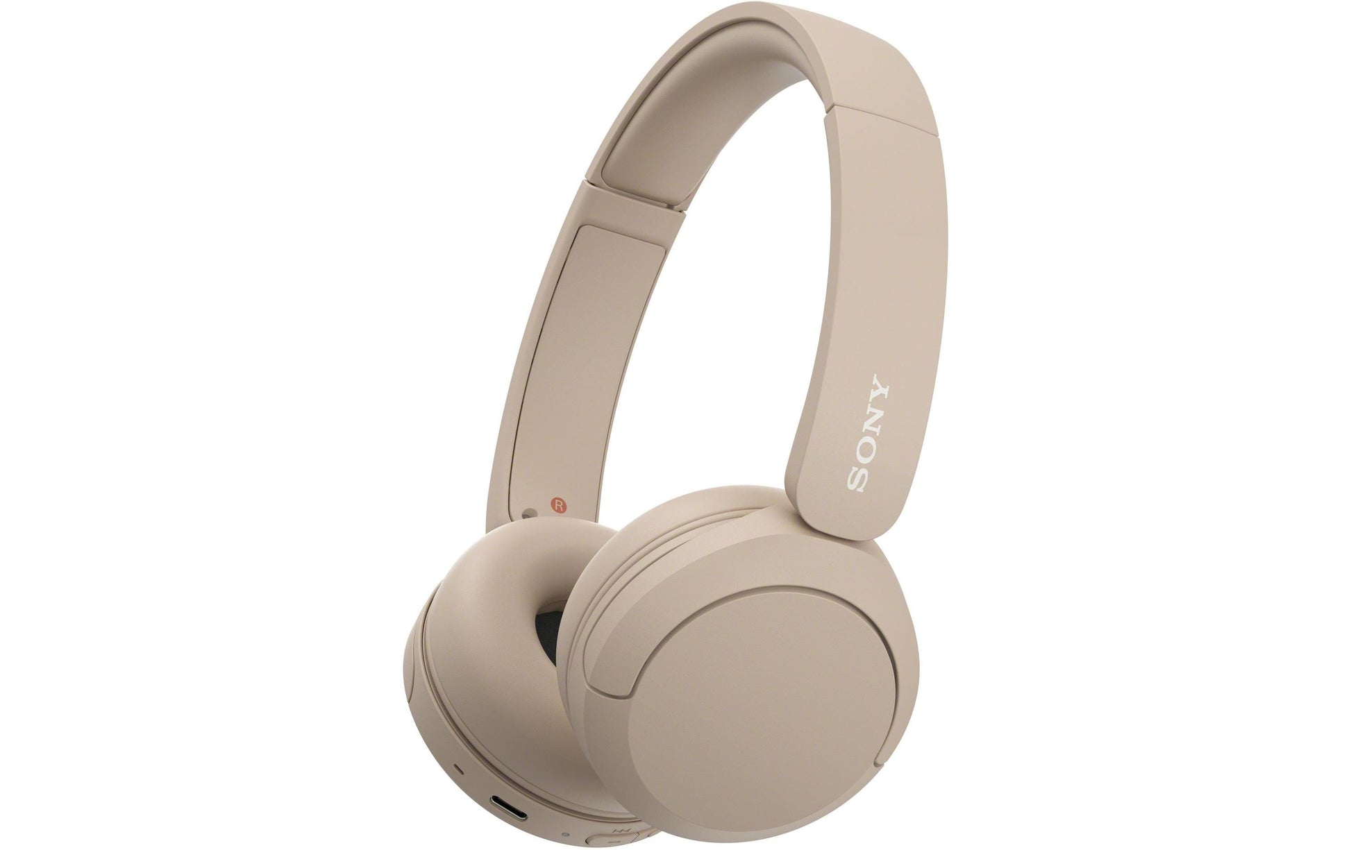 Sony WH-CH520 – On-Ear Headset – Bluetooth 5.2, geschlossen – beige, für Google Assistant/Apple Siri, bis 40 h