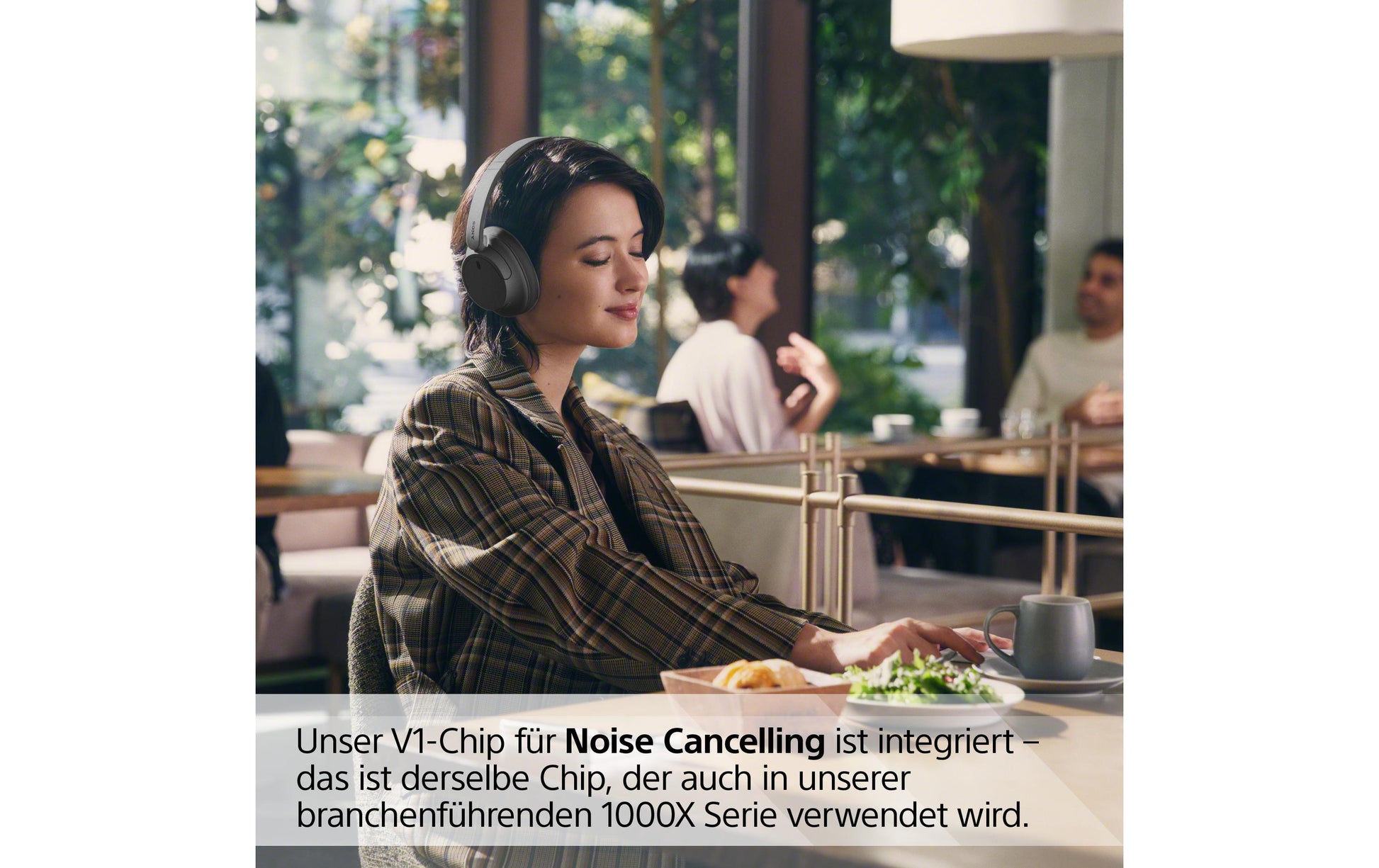 Sony WH-CH720N – Duo Headset, Over-Ear – Bluetooth 5.2, ANC – Schwarz – für Google Assistant – bis 40 h