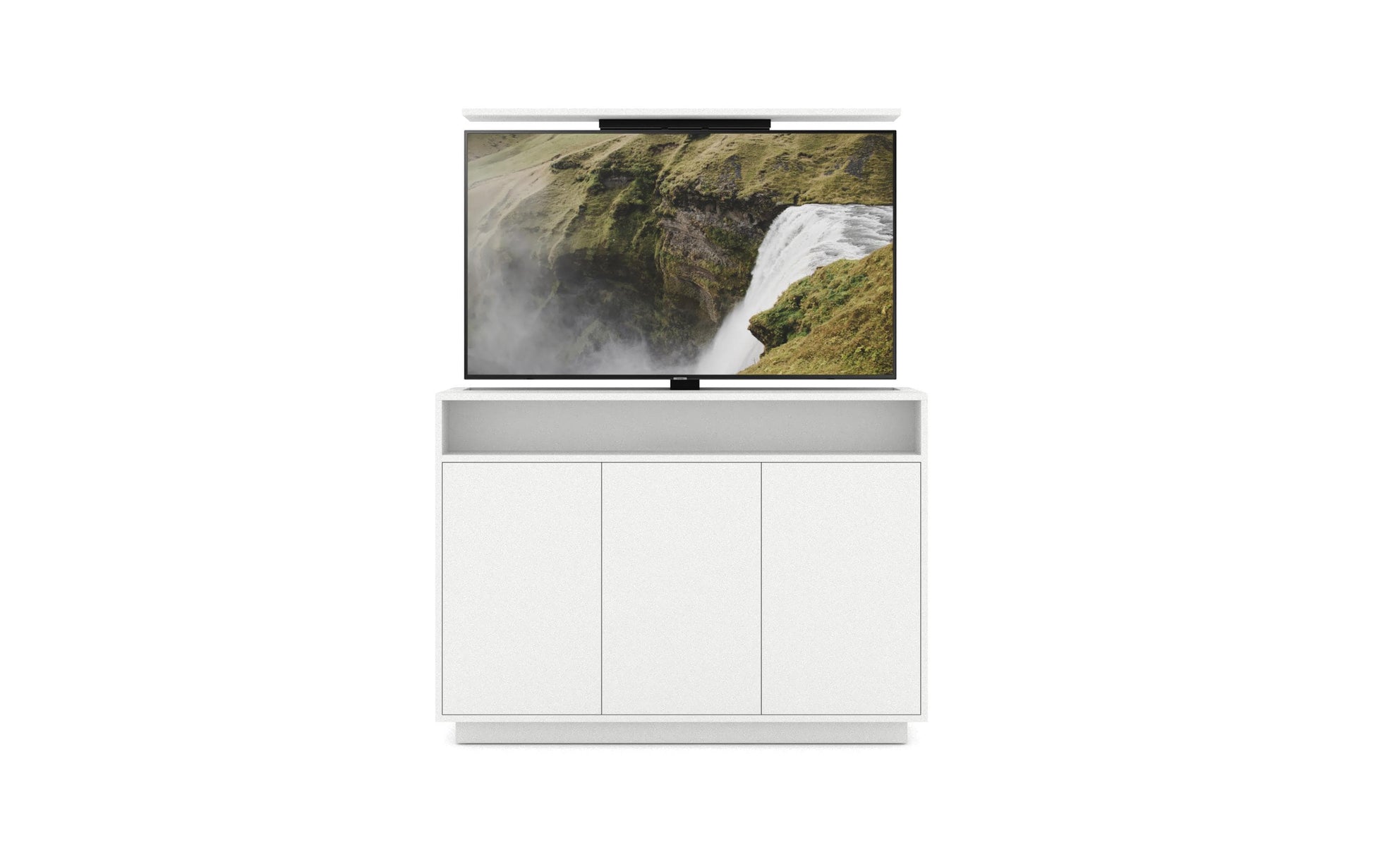Multibrackets 4684 – Motorisierter Displayständer, bis 55", VESA 500×400, bis 50 kg, weiss