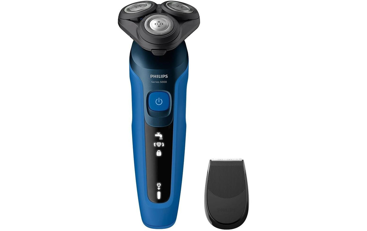 Philips Rotationsrasierer Serie 5000 S5466/17 – nass & trocken, 3 Köpfe – 45 min
