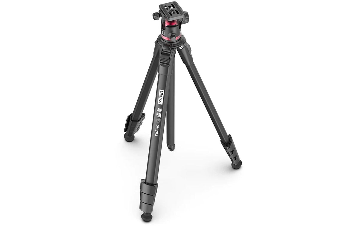 Ulanzi MT-55 B Dreibeinstativ – bis 158 cm, 8 kg Traglast – Kugelkopf, Schnellwechselplatte – Schwarz