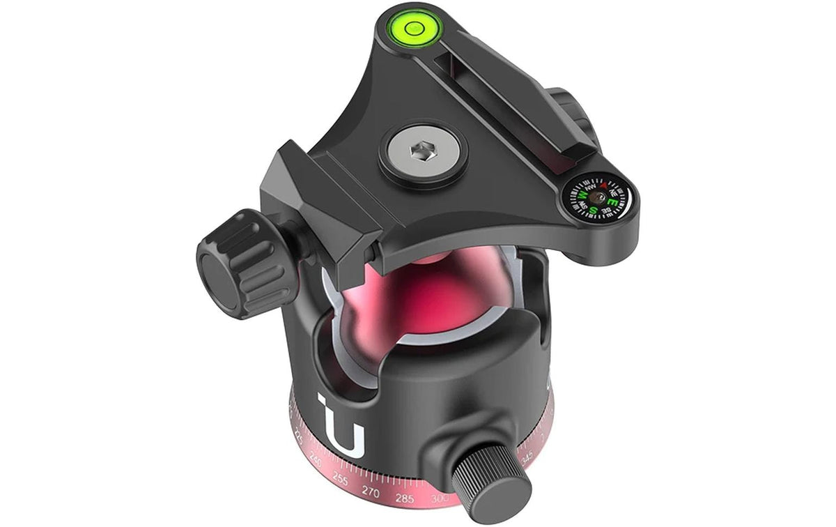 Ulanzi MT-55 B Dreibeinstativ – bis 158 cm, 8 kg Traglast – Kugelkopf, Schnellwechselplatte – Schwarz