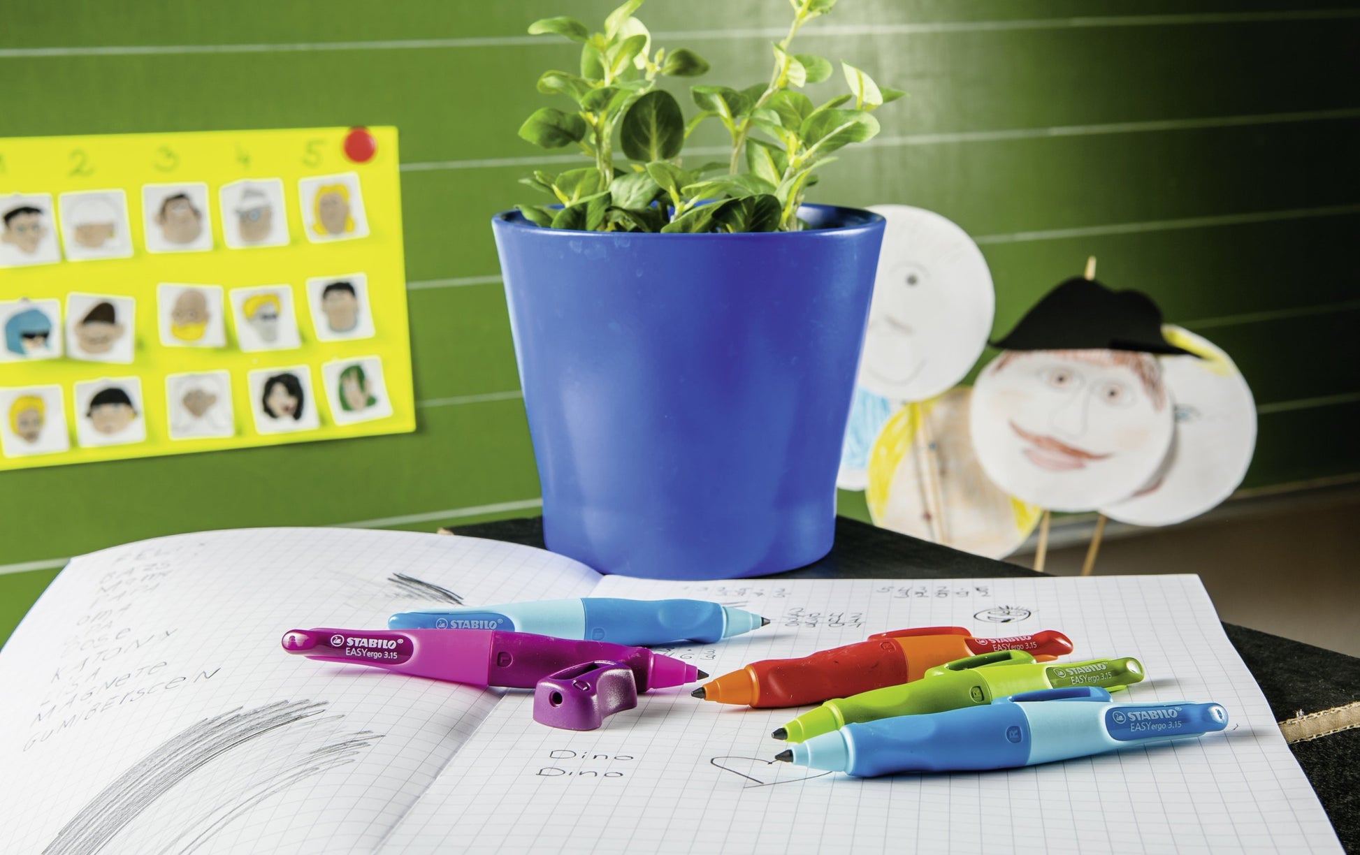 Stabilo EASYergo Start Fallminenstift – 3,15 mm, HB, mit Spitzer, Hellorange