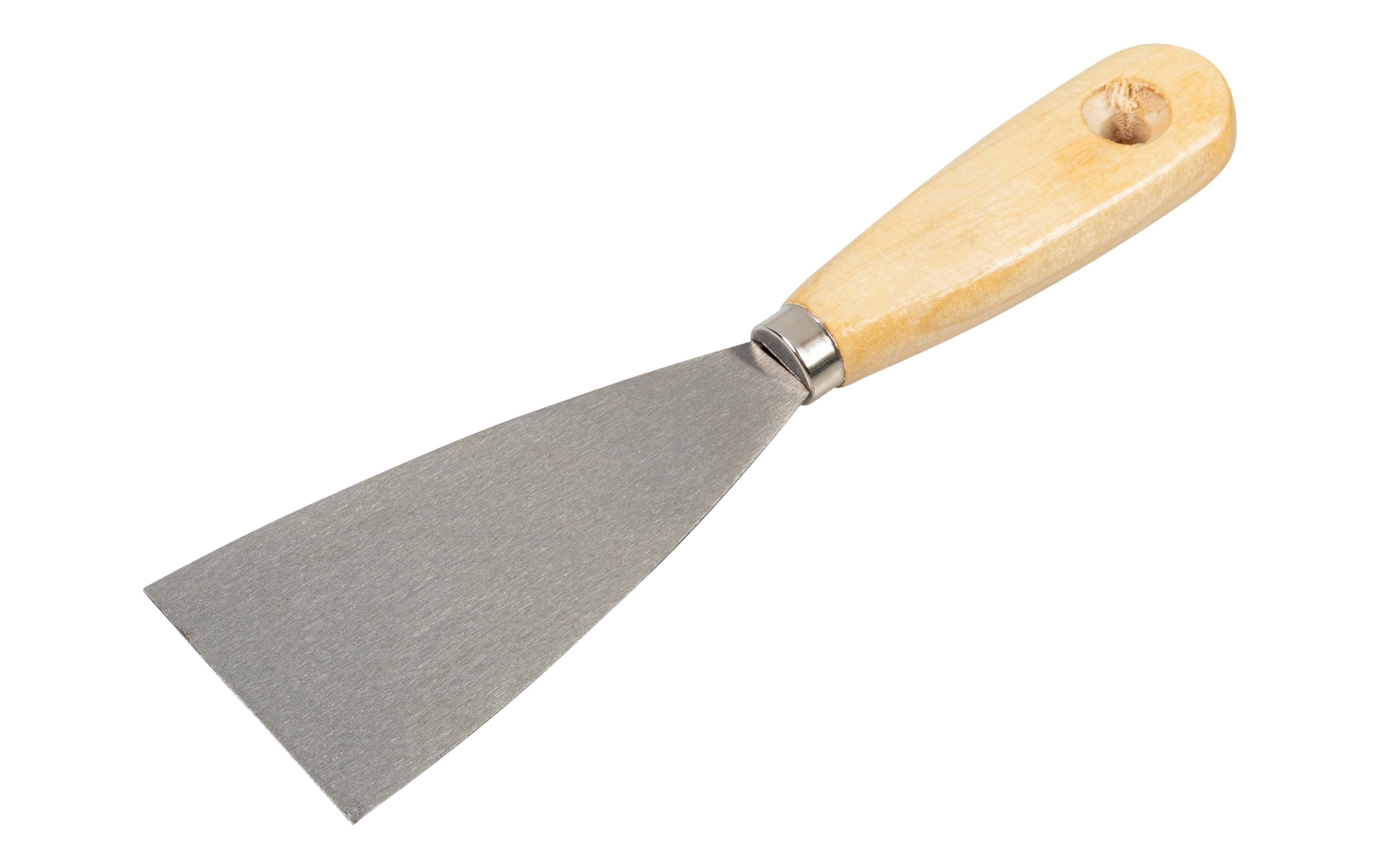 Ftm BASIC Flexibler Spachtel – Breite 60 mm, Länge 220 mm, Holz, Stahl