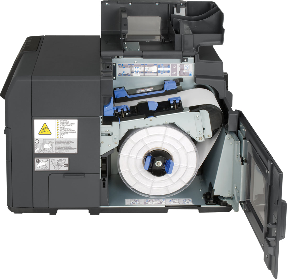Epson ColorWorks C7500G – Farbetikettendrucker, Tintenstrahl, 600 × 1200 dpi, USB, für Etiketten bis 50 mm